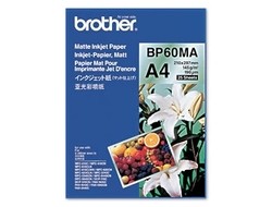Brother BP-60MA Fotopapier – matt, A4, 145 g/m², 20 Blatt – für Tintenstrahldrucker