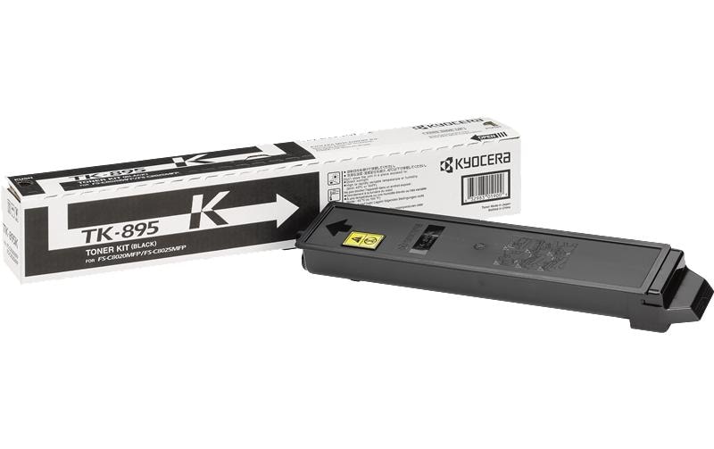 Kyocera – Toner TK-895K – schwarz, 12000 Seiten