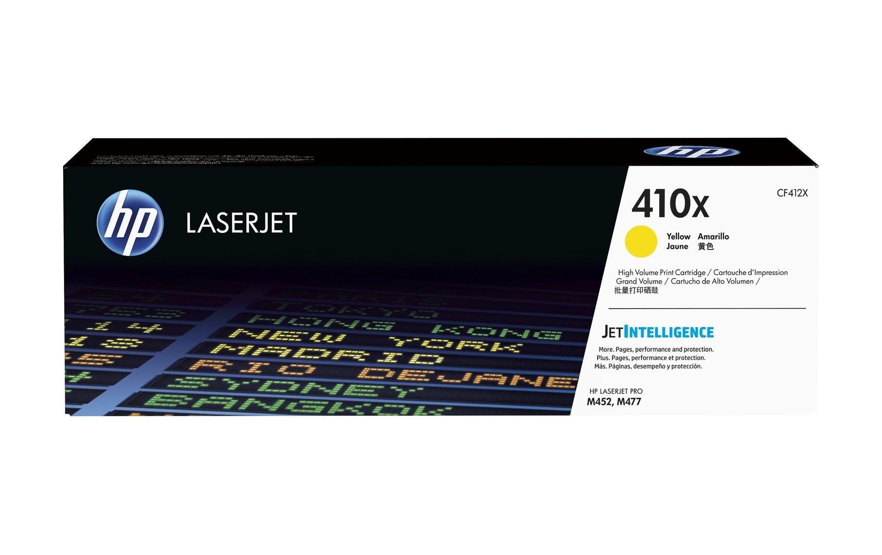 HP Toner 410X – gelb, 5000 Seiten