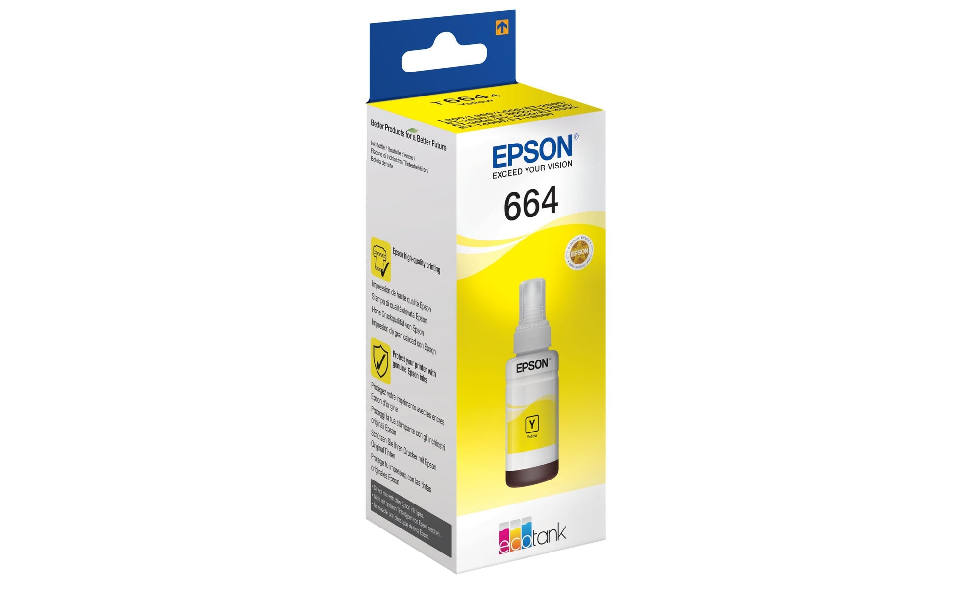 Epson Tintenpatrone T6644, Gelb, 6'500 Seiten