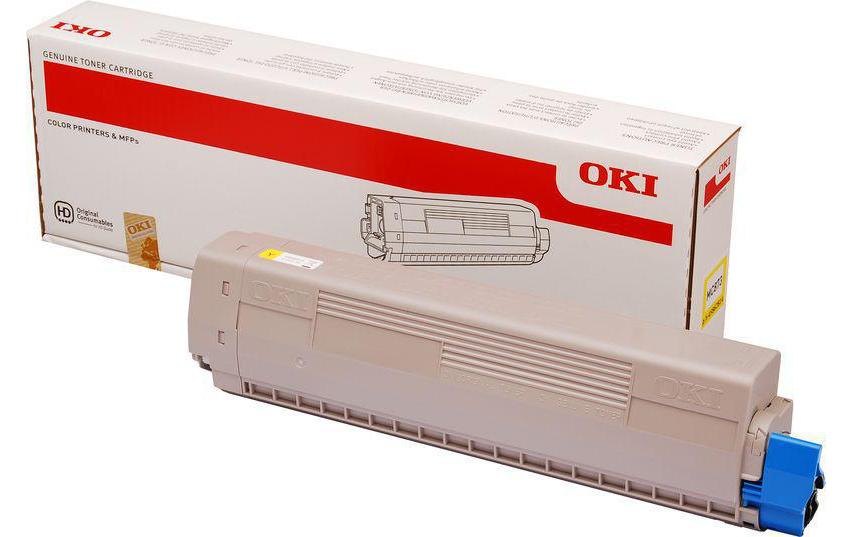 OKI Toner – Gelb, 10000 Seiten