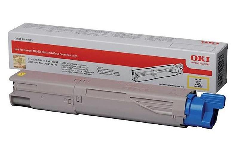 OKI Toner – Gelb, 7300 Seiten