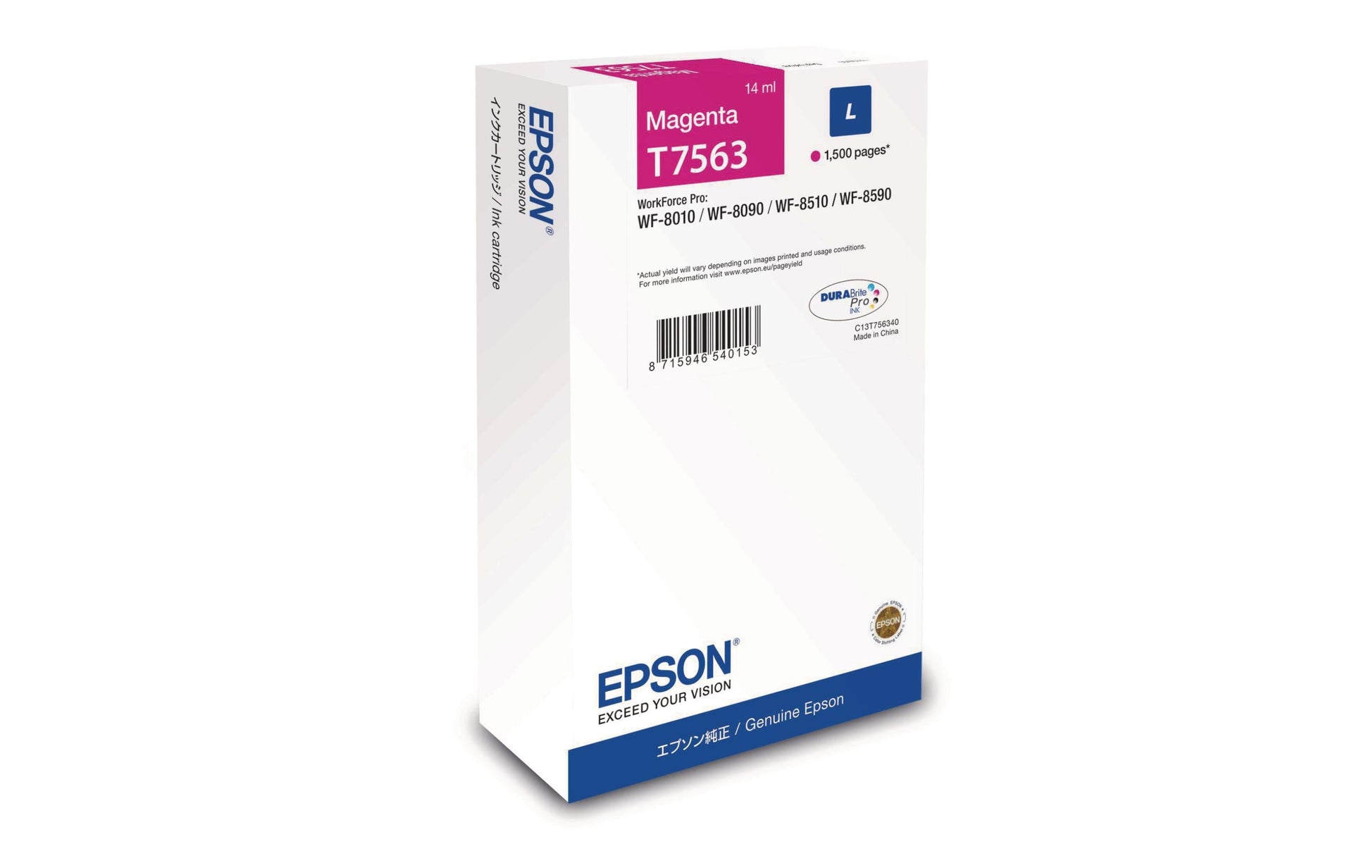 Epson Tintenpatrone L – Magenta, T7563
