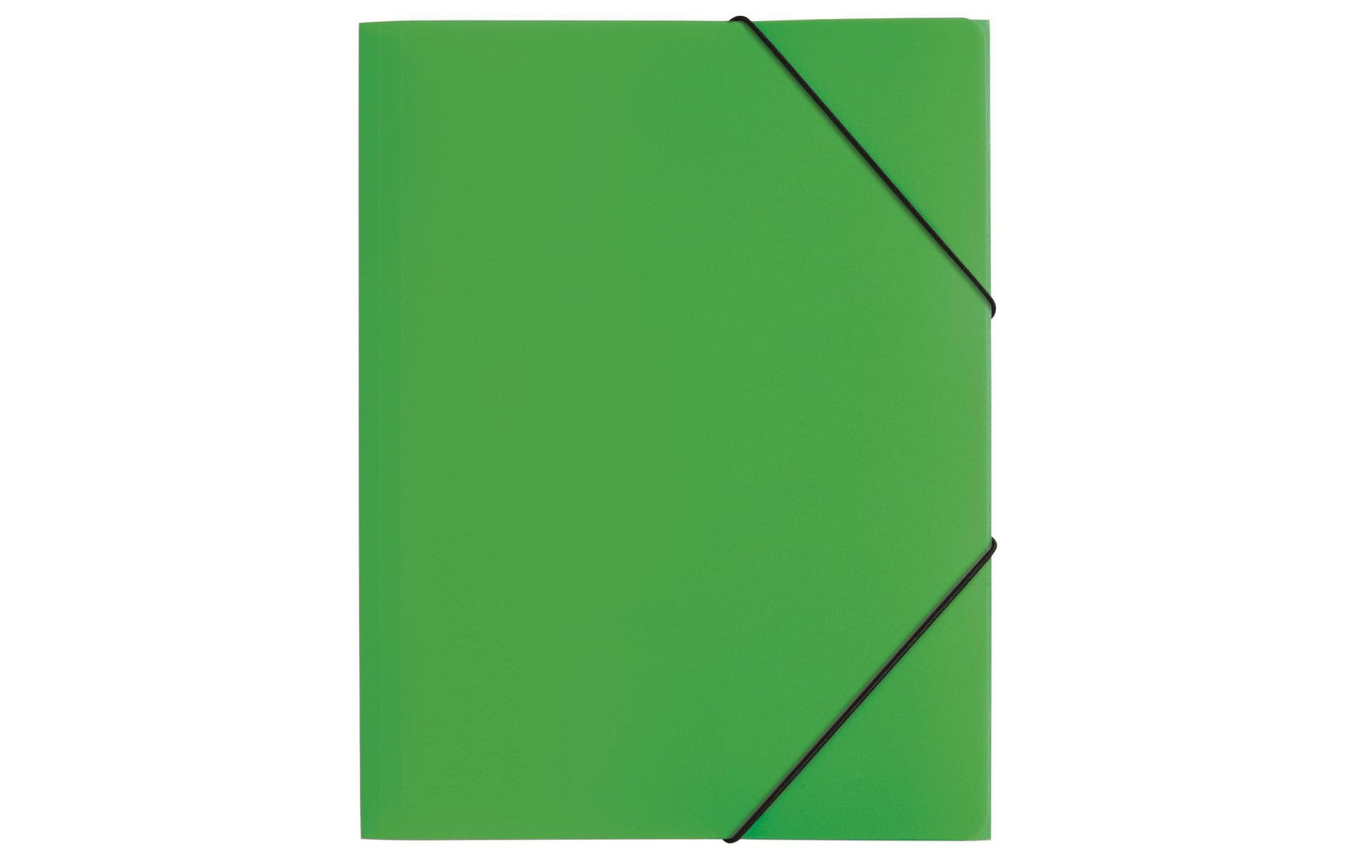 Pagna Gummibandmappe A4 – 1 Fach, Polypropylen (PP), Grün