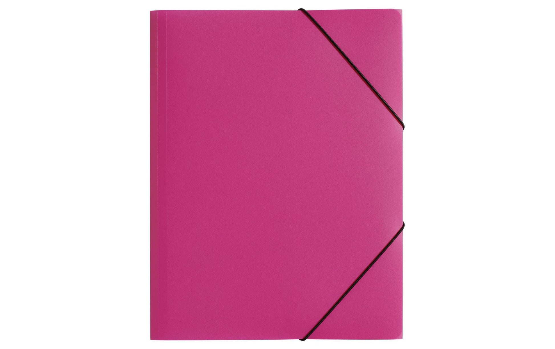 Pagna Gummibandmappe A4 – 1 Fach, Polypropylen (PP), Rosa