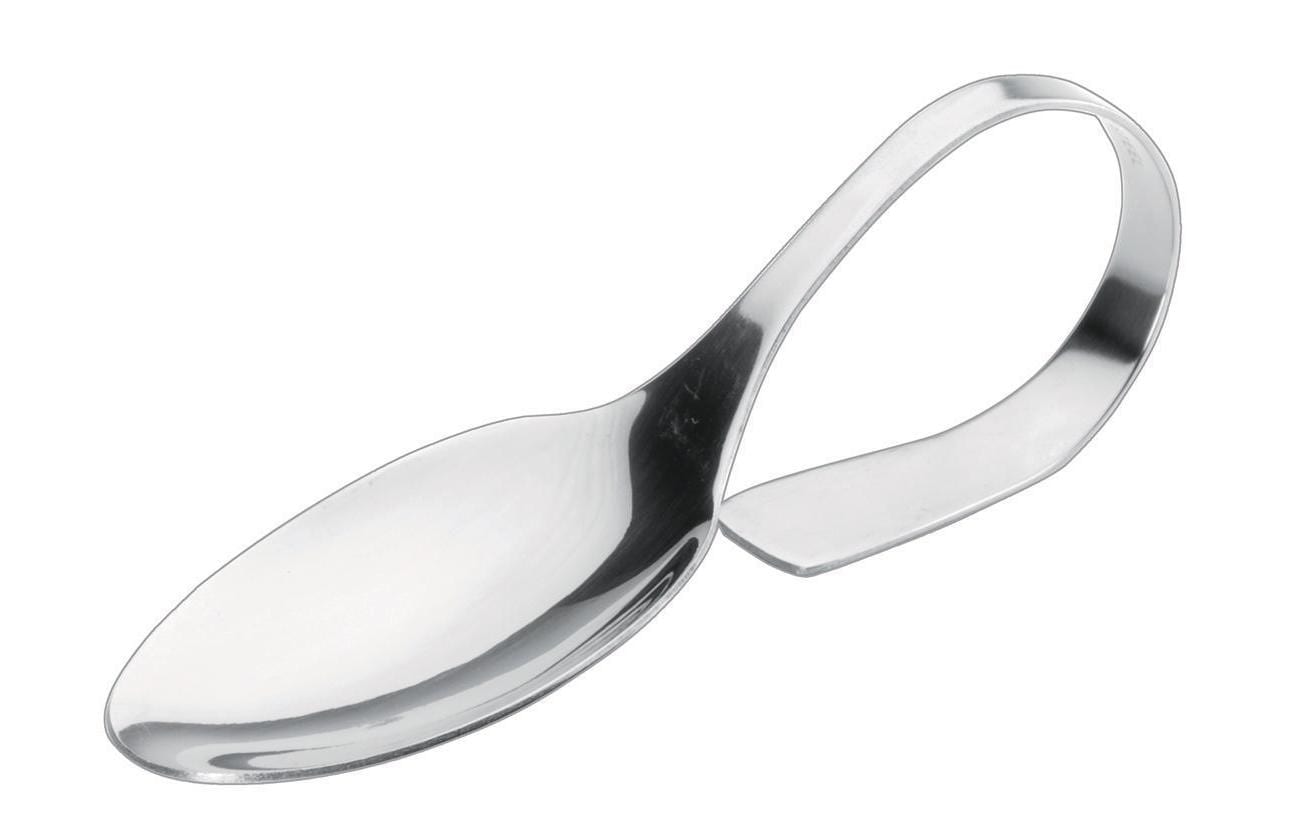 Ibili Fingerfood-Löffel – 6er-Set, 13 cm, Edelstahl, spülmaschinenfest