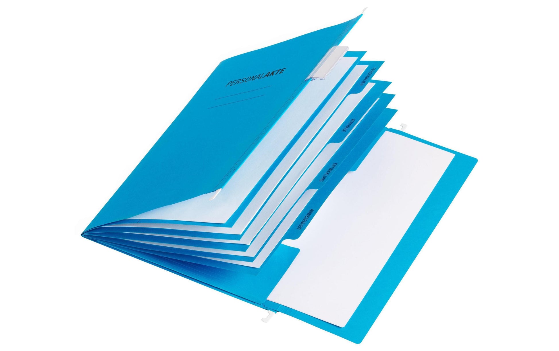 Pagna Hängeordner für A4 – Karton, Blau, 345 × 245 mm, mit Vordruck