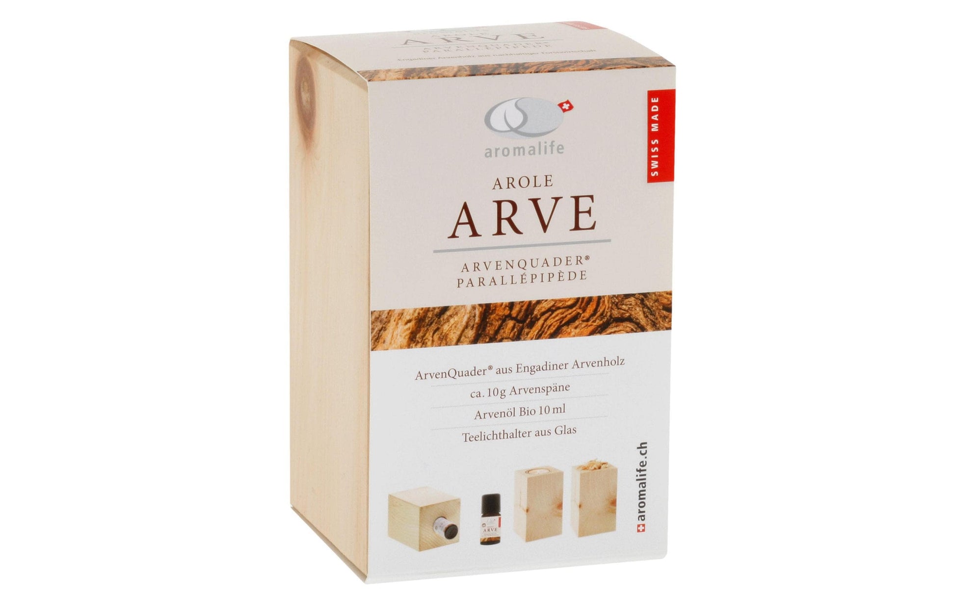 Aromalife ARVE Arvenquader – Duftöl, 10 ml