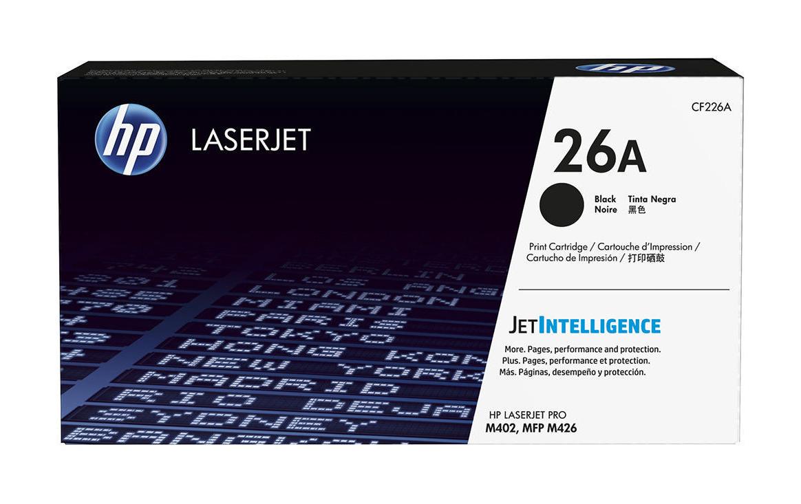 HP Toner 26A – schwarz, 3100 Seiten