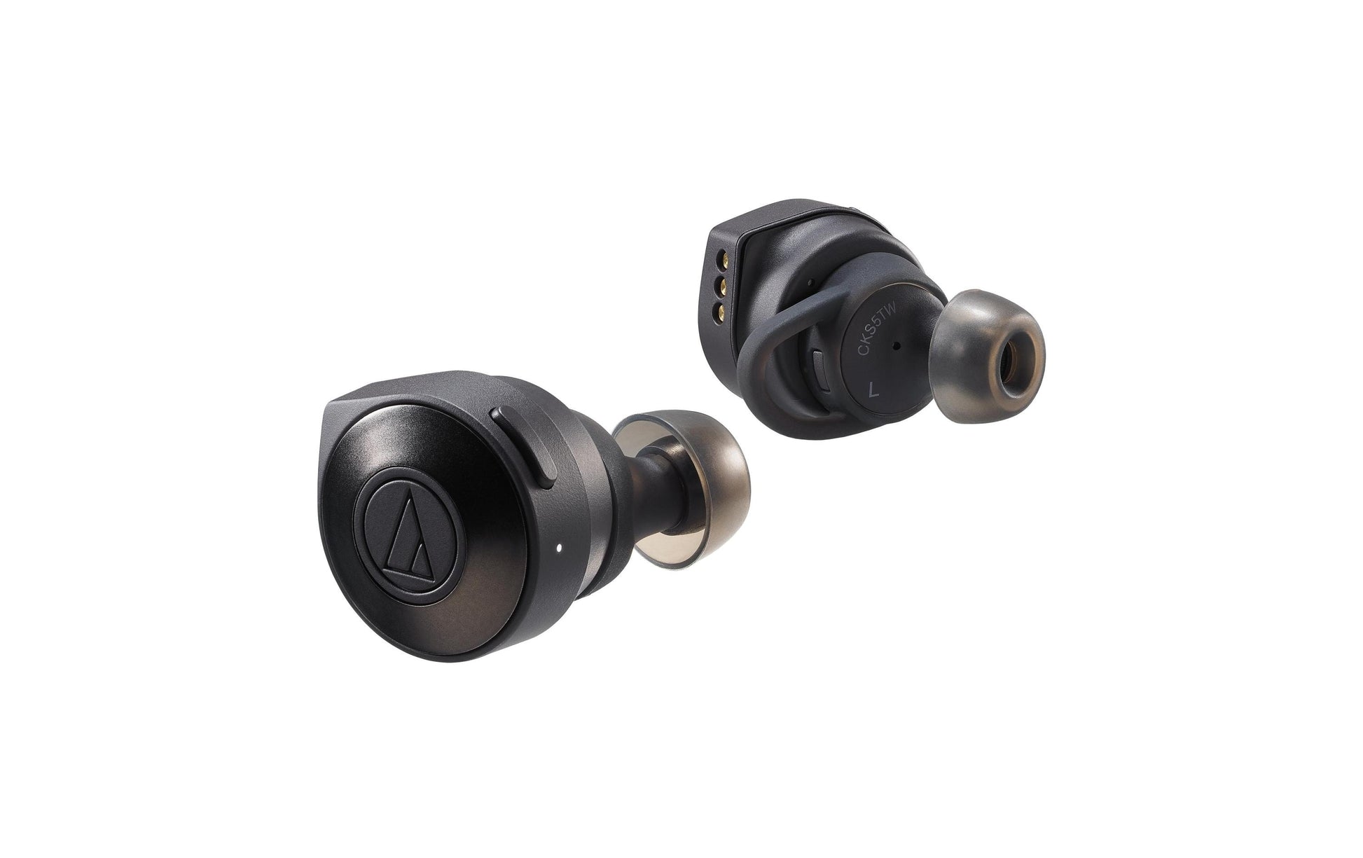 Audio-Technica ATH-CKS5TWBK – True Wireless In-Ear Kopfhörer – Bluetooth 5.0, mit Mikrofon, wassergeschützt –