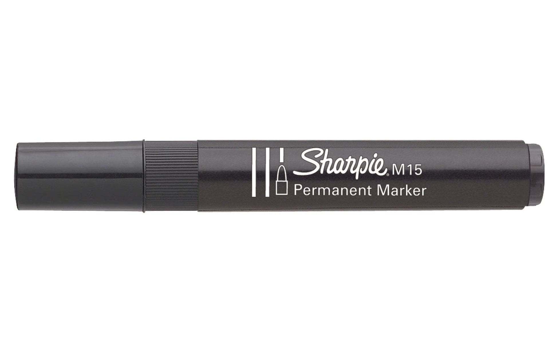 Sharpie M15 Permanentmarker – Rundspitze 2 mm – Schwarz