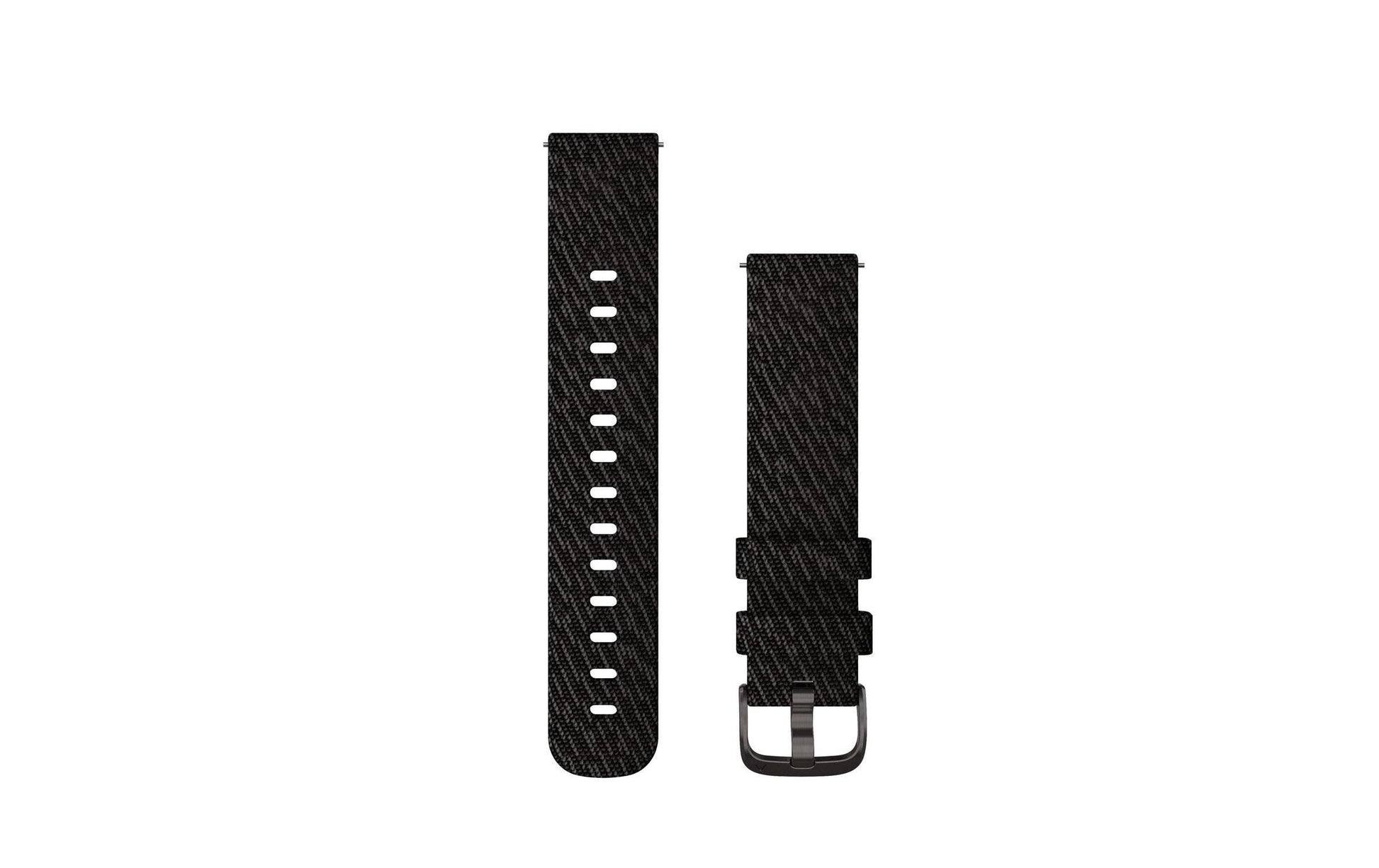Garmin Schnellwechsel-Armband – Armband – für Garmin-Smartwatches (20 mm), Dunkelgrau, Nylon