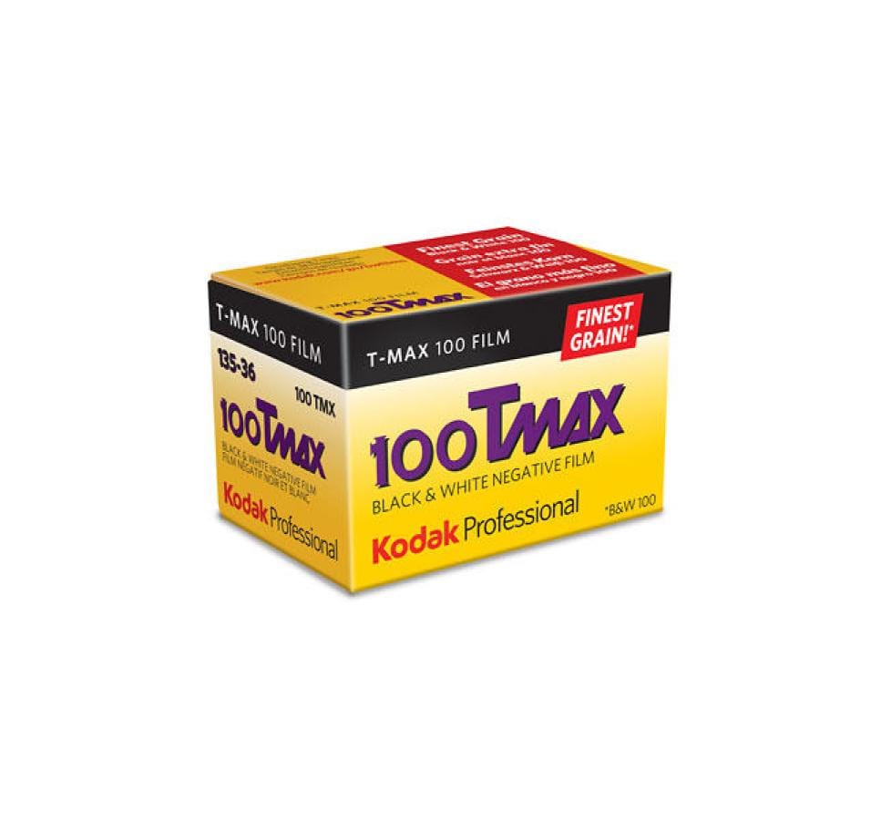 Kodak T-MAX 100 135 Film – Schwarzweiss Negativ, ISO 100, 36 Aufnahmen