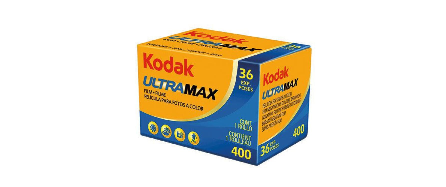 Kodak Ultra Max 400 135 Film – Farbnegativ, 400 ISO, 36 Aufnahmen