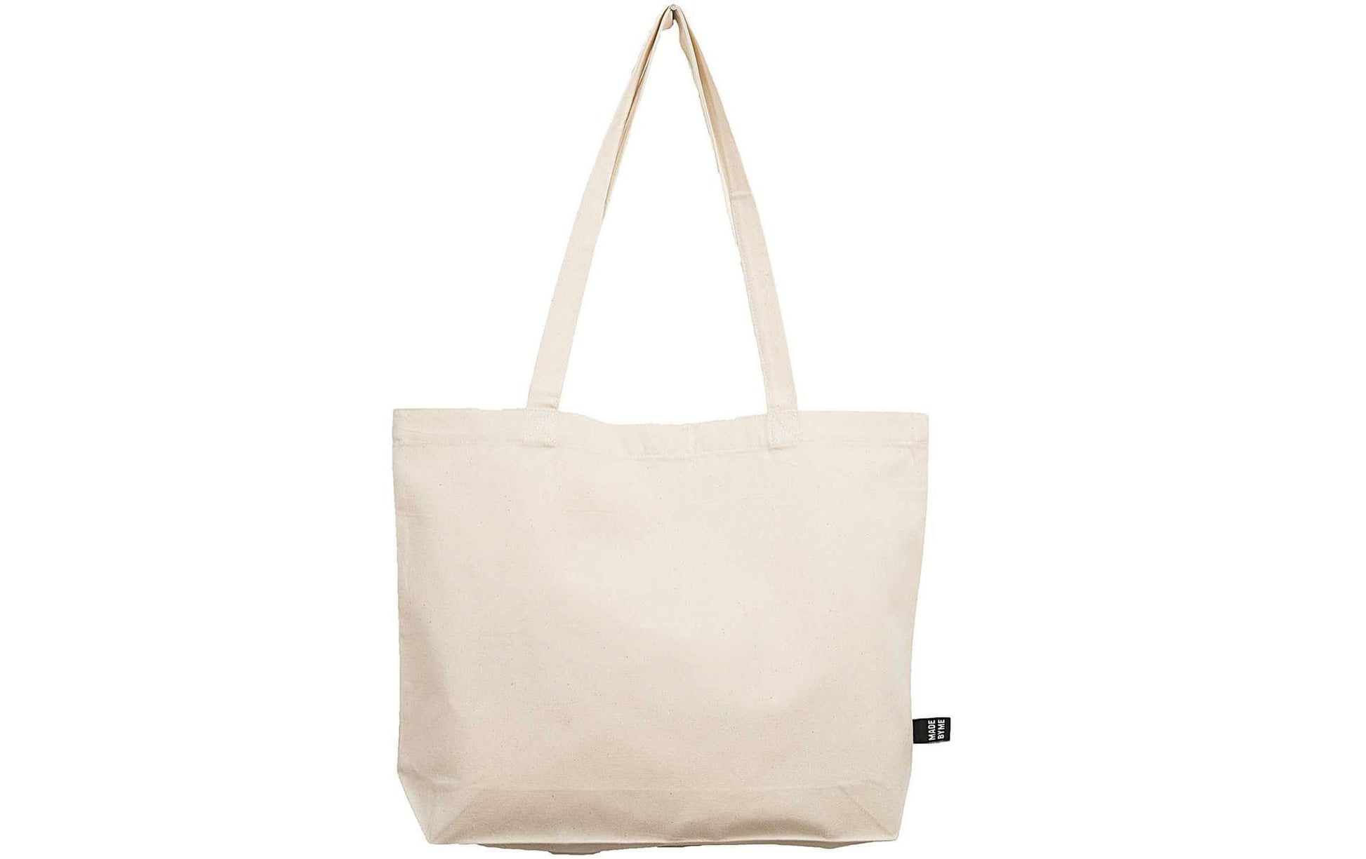 Rico Design Stofftasche, Baumwolle, Beige, 445×340 mm, Lange Henkel