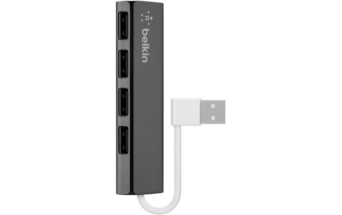 Belkin F4U042BT USB-Hub – USB 2.0, 4× USB-A, für Mac