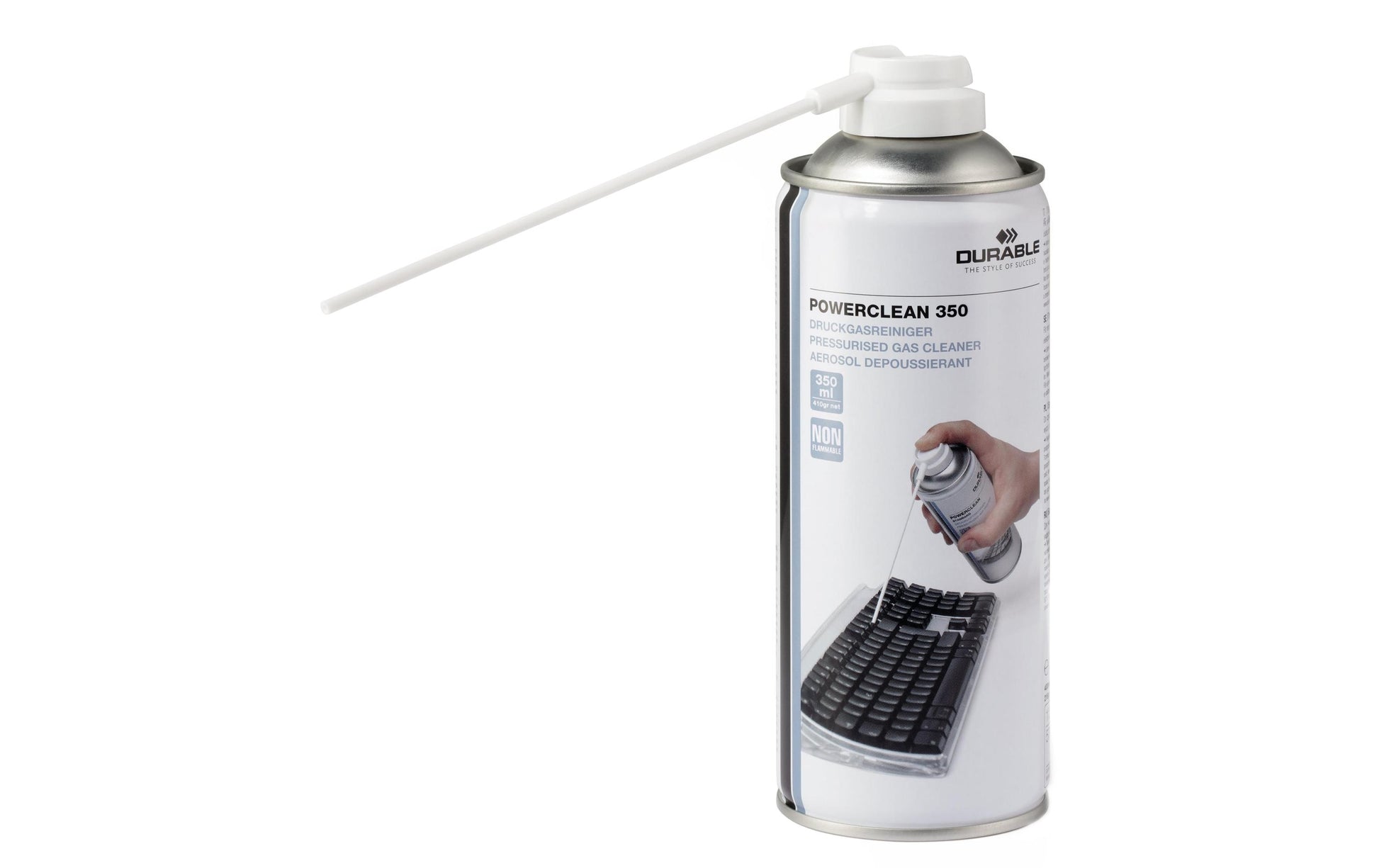 Durable Staubentferner-Spray – 350 ml, für elektronische Geräte, Foto- und Filmkameras