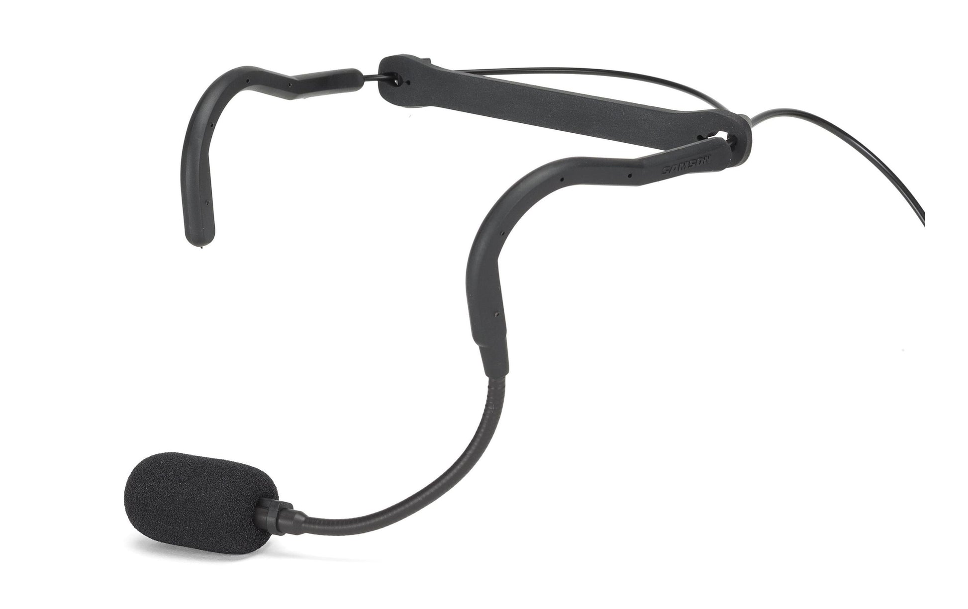 Samson QEx Fitness Headset – Mikrofon, Niere, Kondensator, Gesang & Sprache, Schwarz