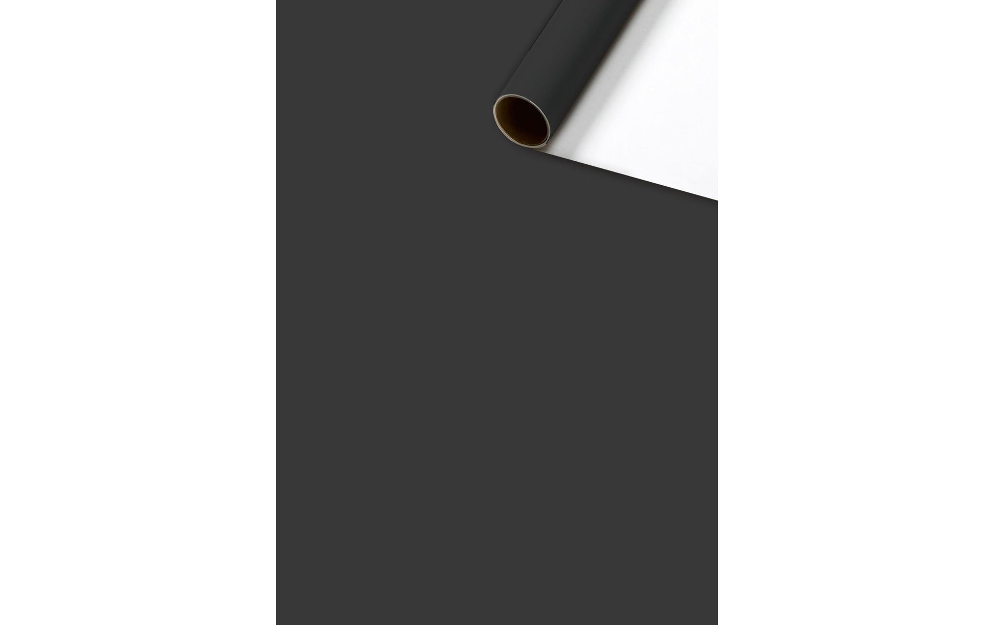Stewo Geschenkpapier – Schwarz – Rolle 700 × 2000 mm – Papier, 70 g/m2, gestrichen, FSC