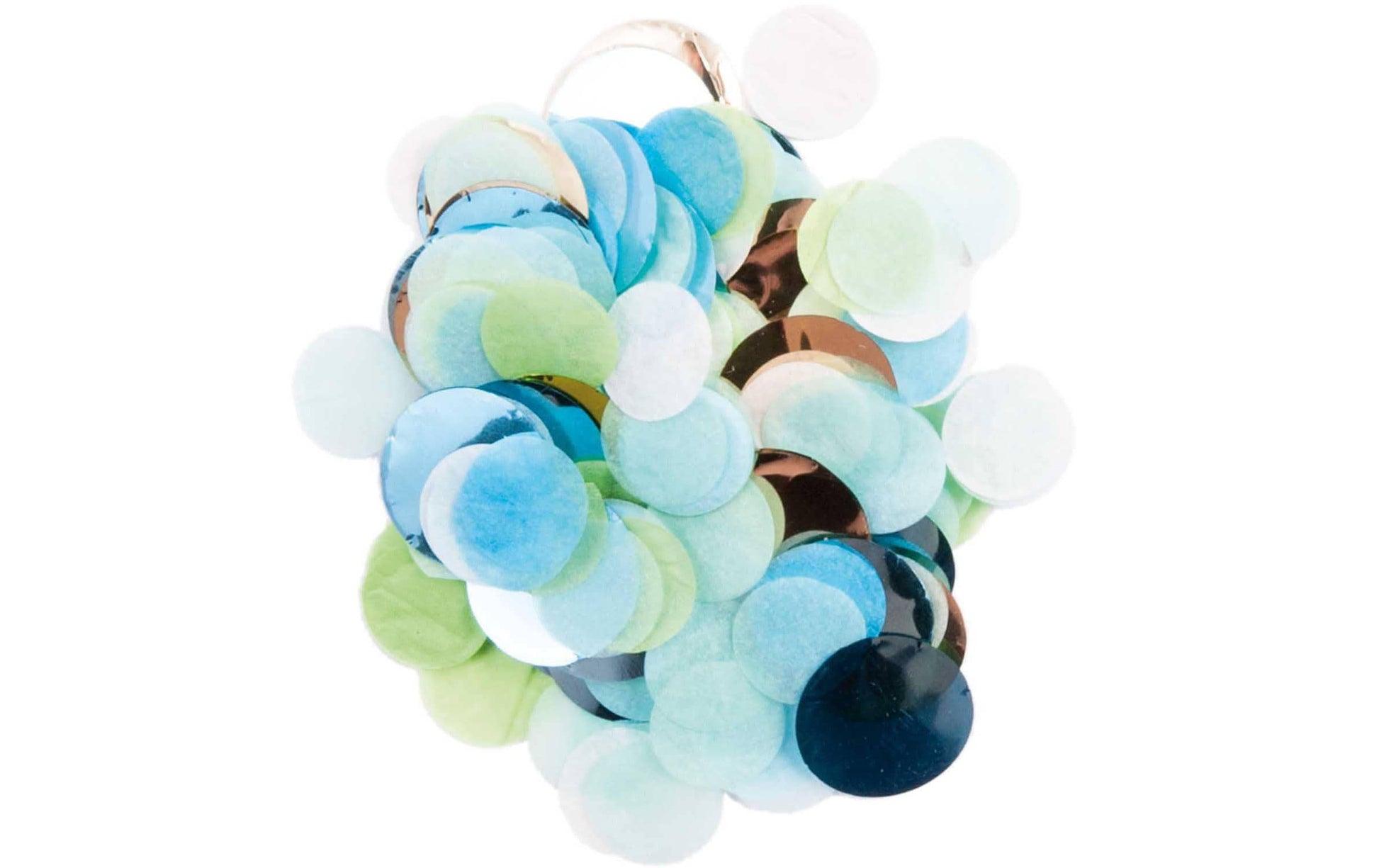 Rico Design Konfetti – blau – 20 g – Folie