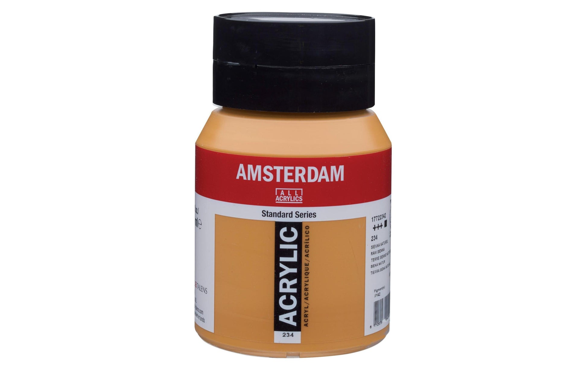 Royal Talens Amsterdam Standard Acrylfarbe – Braun, deckend – 500 ml – für Stein