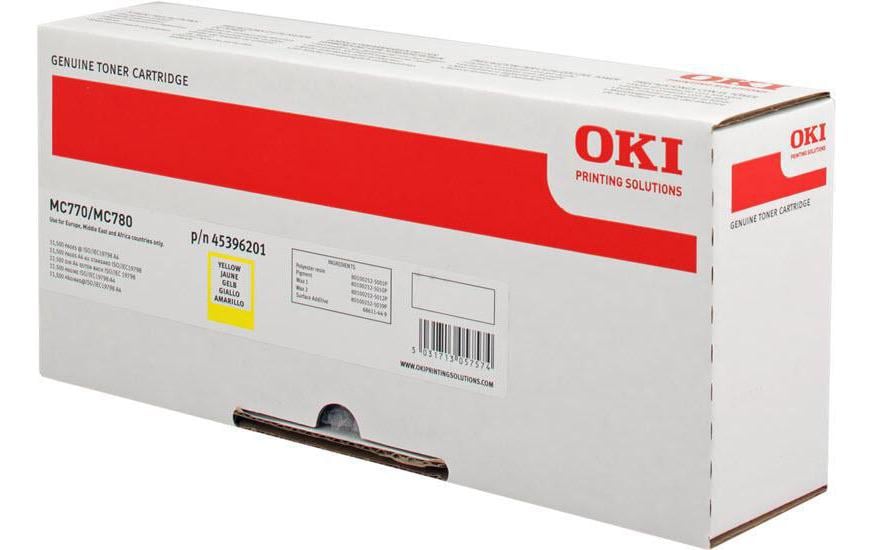 OKI Toner – Gelb, 11500 Seiten