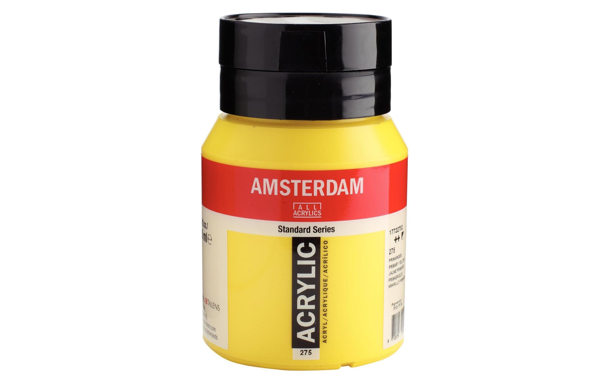 Royal Talens Amsterdam – Acrylic Standard – Acrylfarbe – Primärgelb, 500 ml