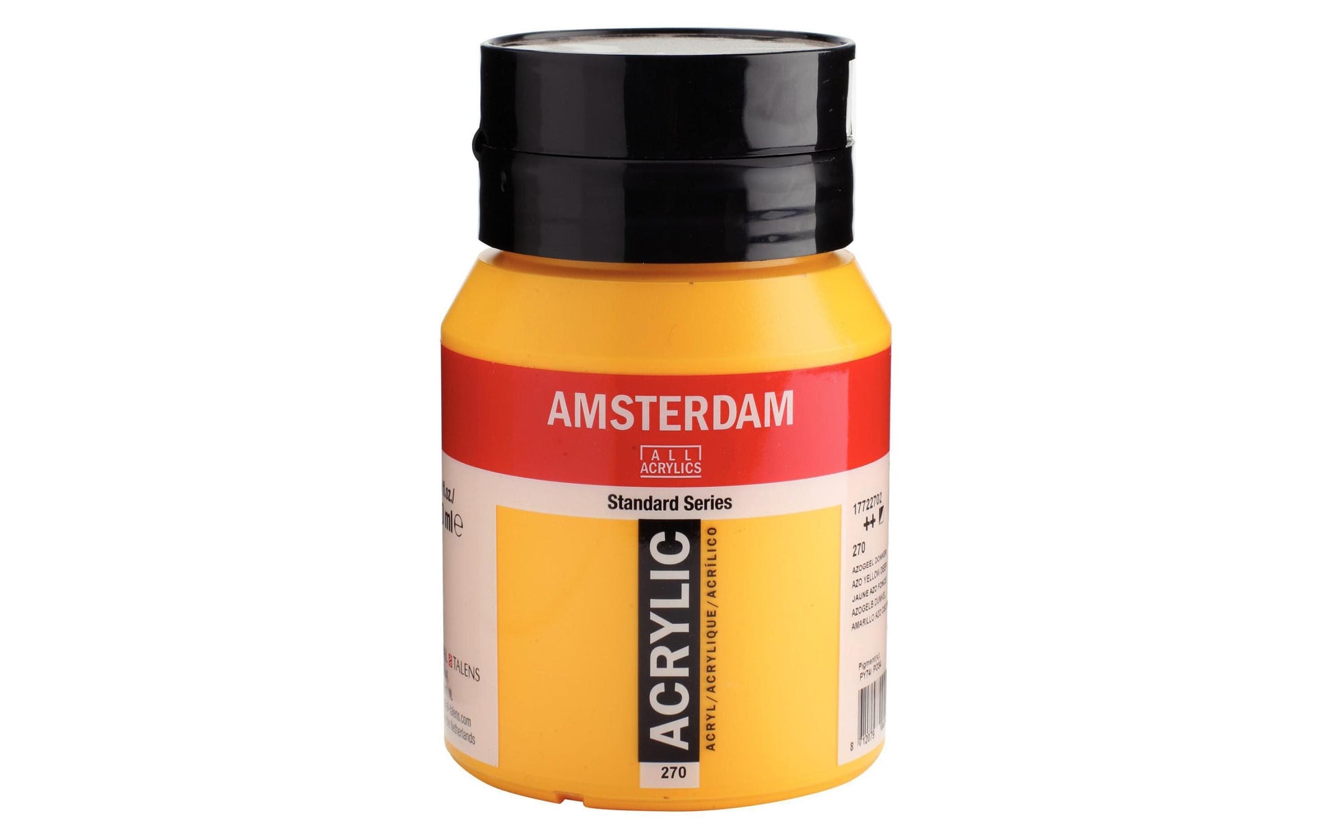 Royal Talens Amsterdam – Acrylic Standard – Acrylfarbe – Dunkel Azogelb, 500 ml