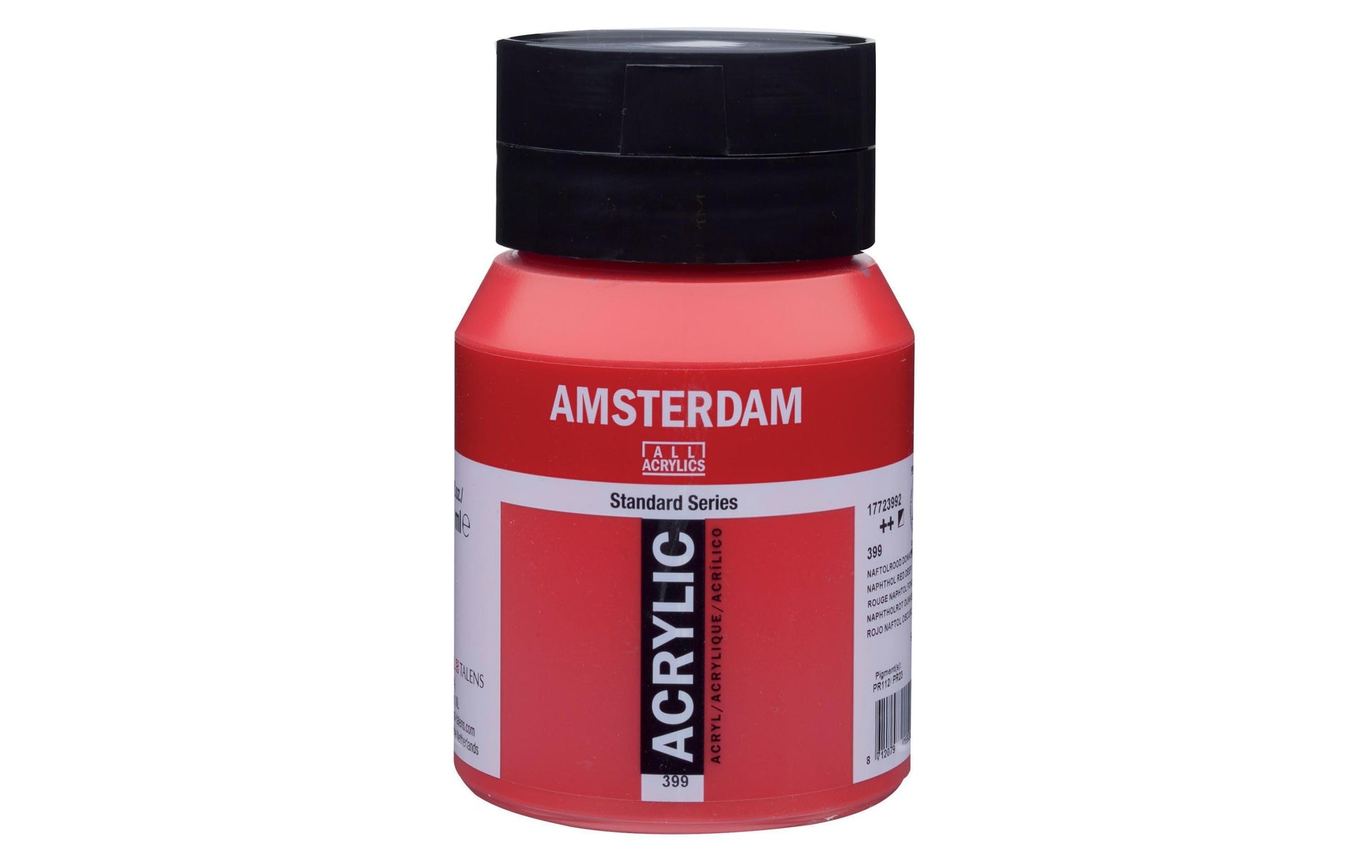 Royal Talens Amsterdam Standard Acrylfarbe – Naphtholrot D, halbdeckend – 500 ml – für Stein