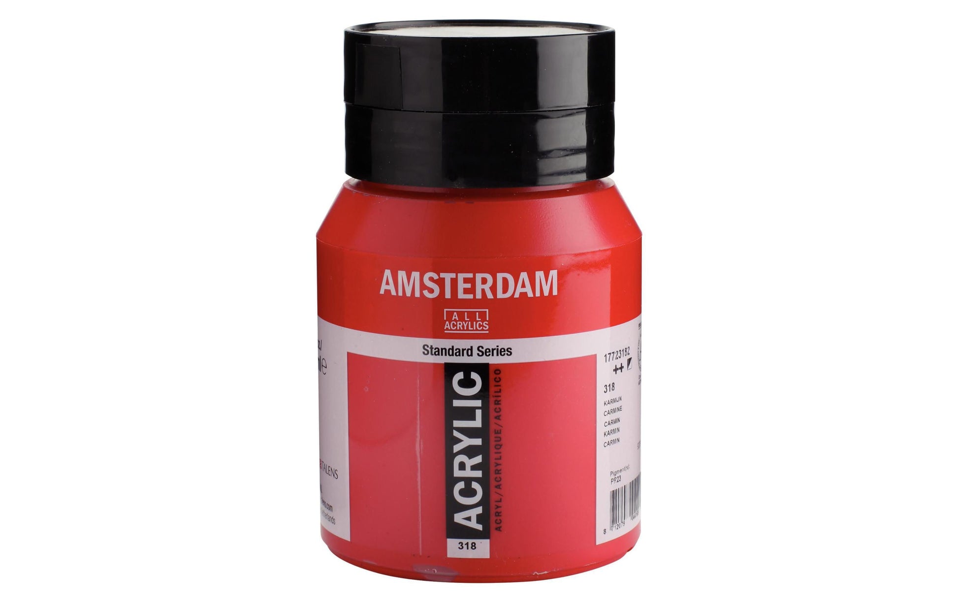 Royal Talens Amsterdam – Acrylic Standard – Acrylfarbe – Karmin, 500 ml