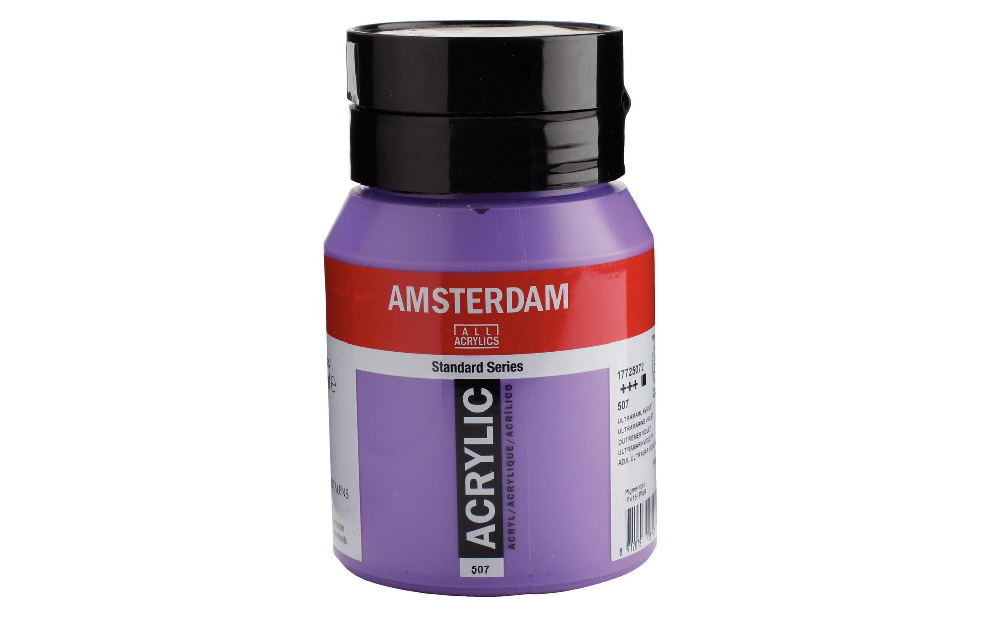 Royal Talens Amsterdam – Acrylic Standard – Acrylfarbe – Ultramarin Violett, 500 ml