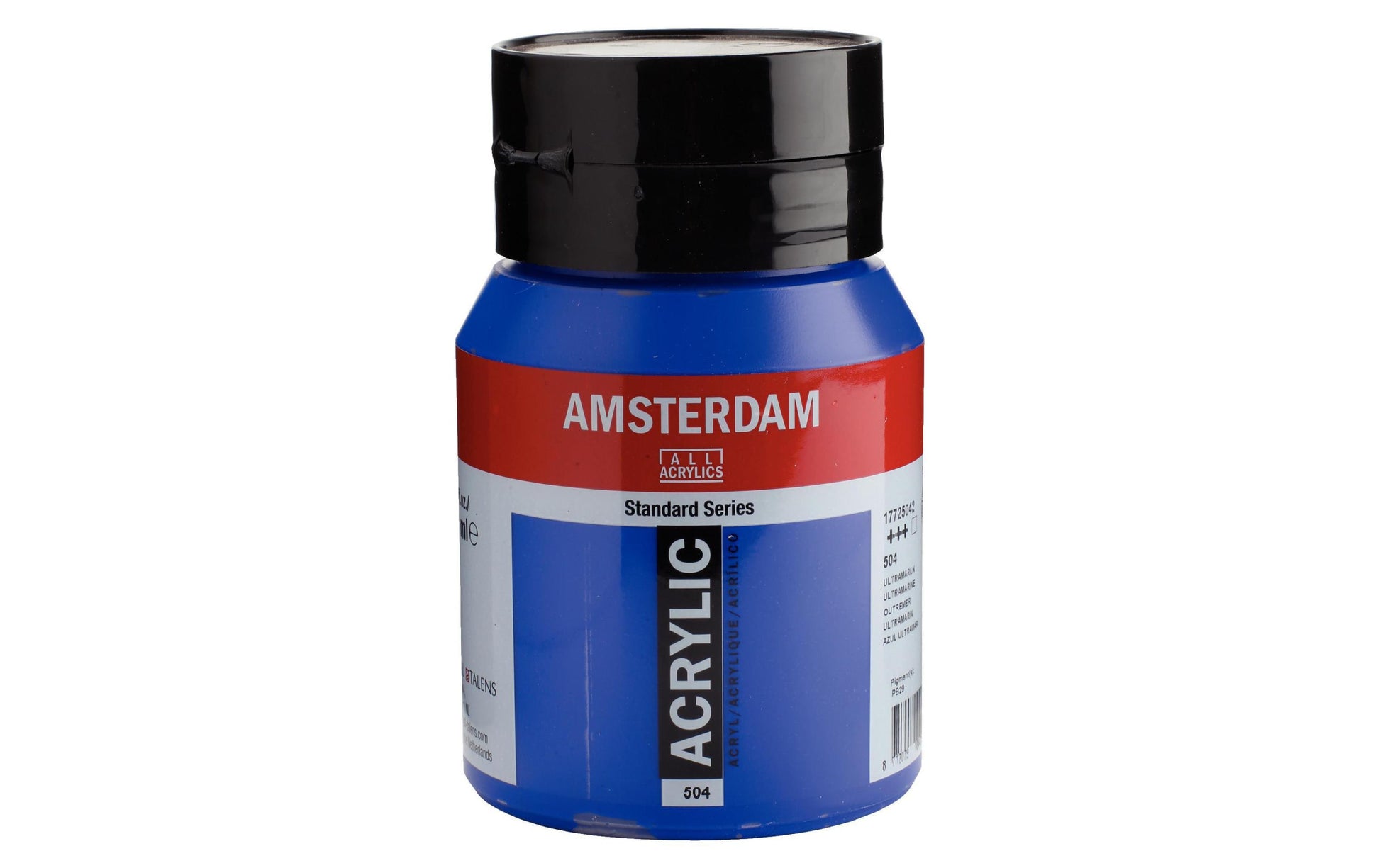 Royal Talens Amsterdam – Acrylic Standard – Acrylfarbe – Ultramarin, 500 ml