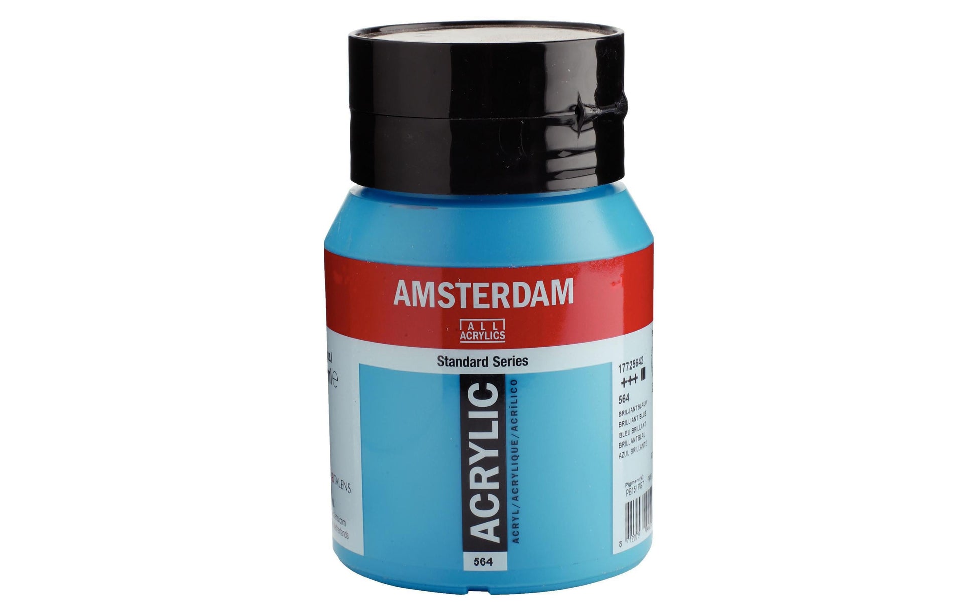 Royal Talens Amsterdam – Acryl Standard – Acrylfarbe – Brillantblau, 500 ml