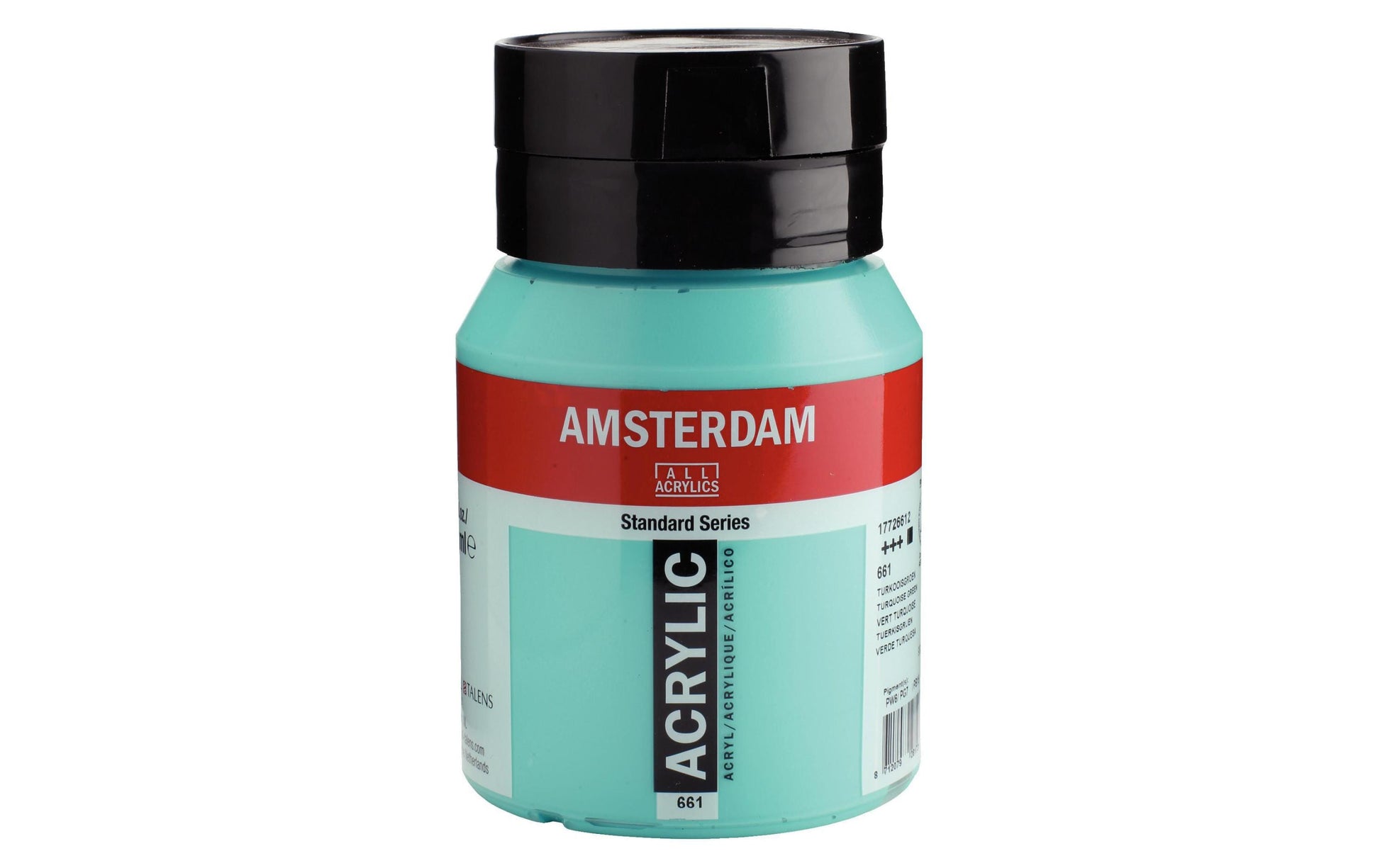 Royal Talens Amsterdam – Acryl Standard – Acrylfarbe – türkisgrün, 500 ml