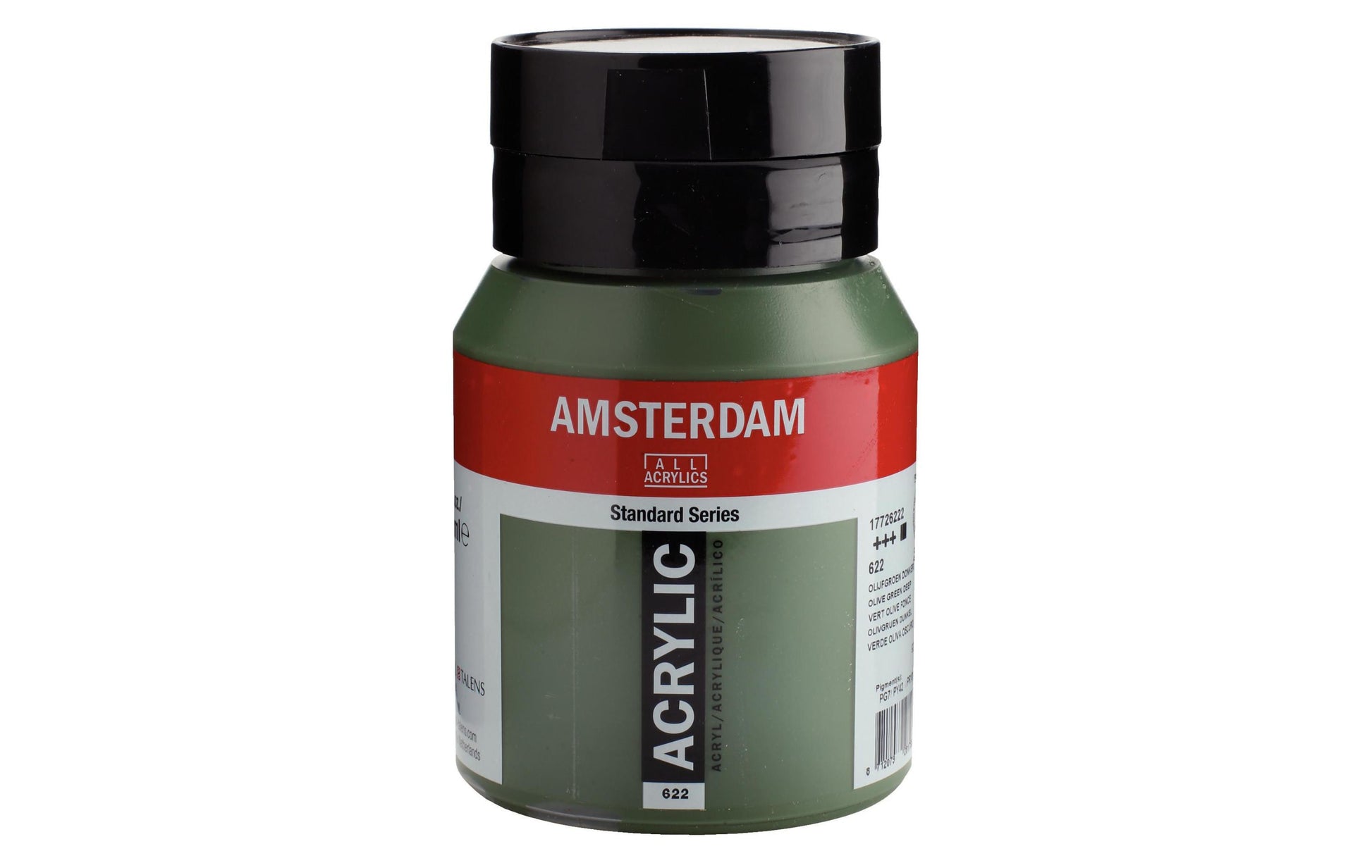 Royal Talens AMSTERDAM Acrylfarbe – Olivgrün D – Flasche, 500 ml