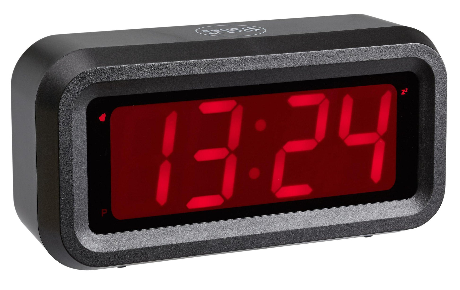 TFA-Dostmann TFA Dostmann ROXY Digitalwecker – 13 × 6,5 × 4,1 cm, anthrazit, Kunststoff