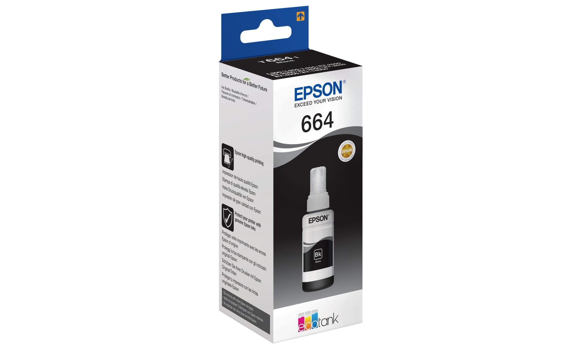 Epson Tintenpatrone T6641, Schwarz