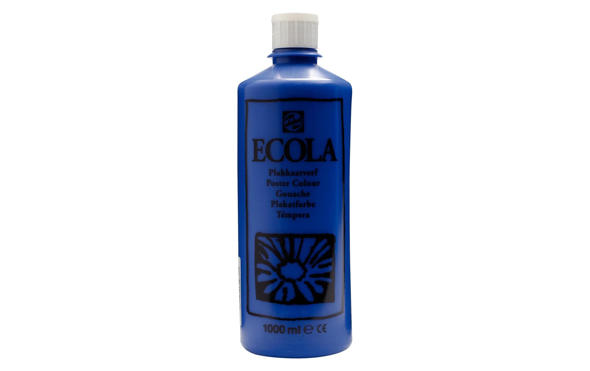 Talens Gouache – Dunkelblau, matt – 1 l – für Papier