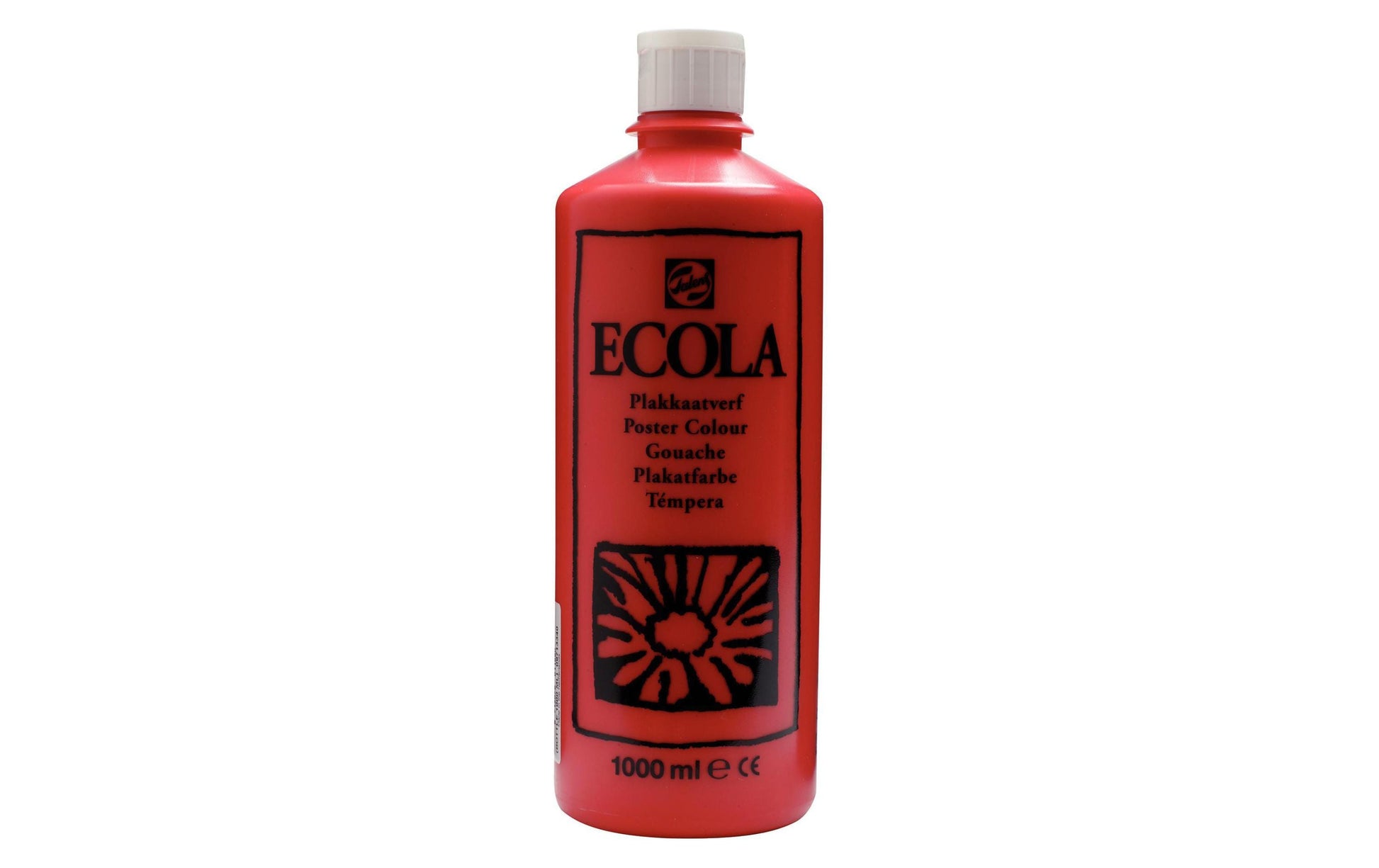 Talens Gouache – Rot, matt – 1 l – für Papier