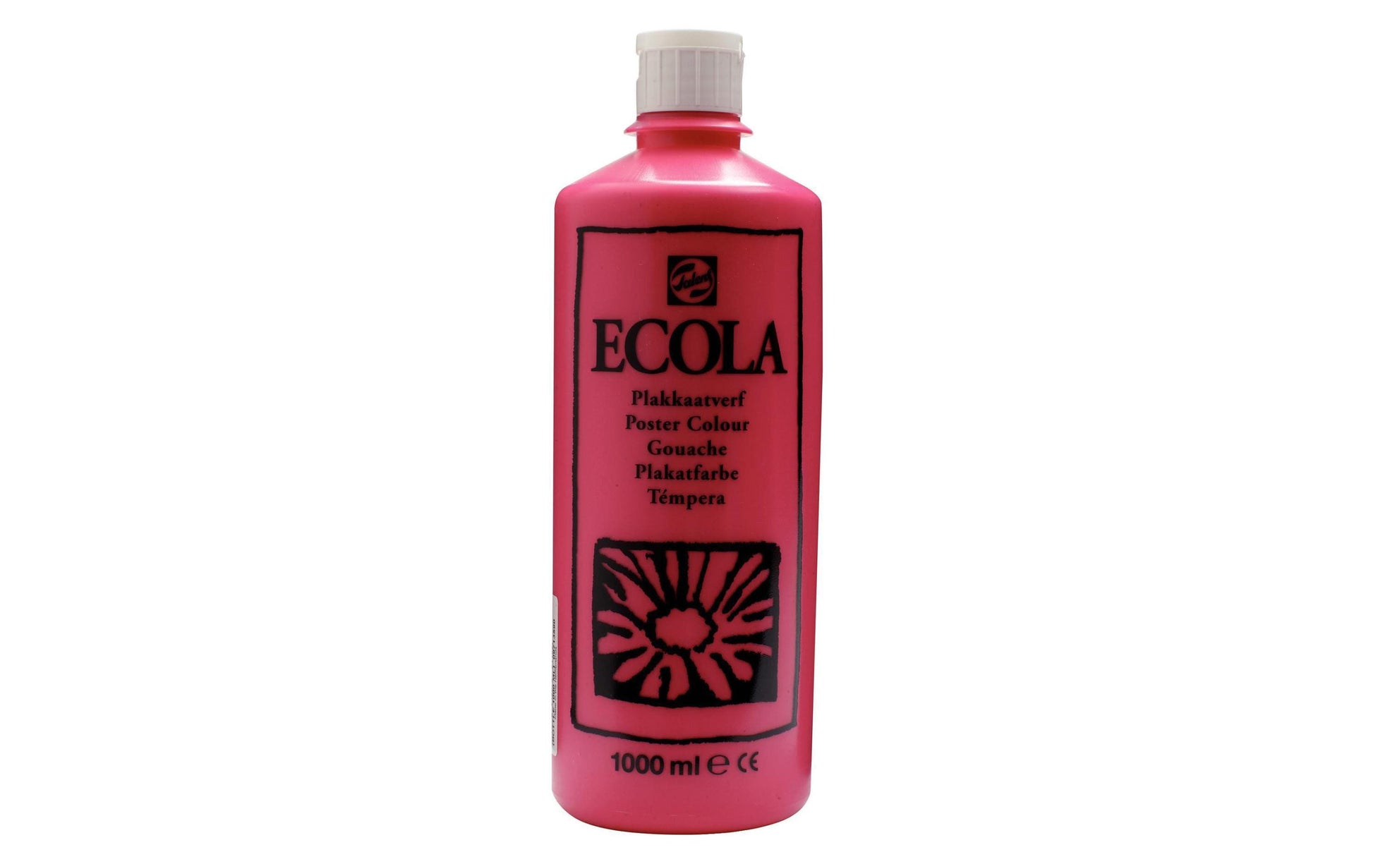 Talens Gouache – Rosa, matt, 3D-Effekt – Flasche 1 l