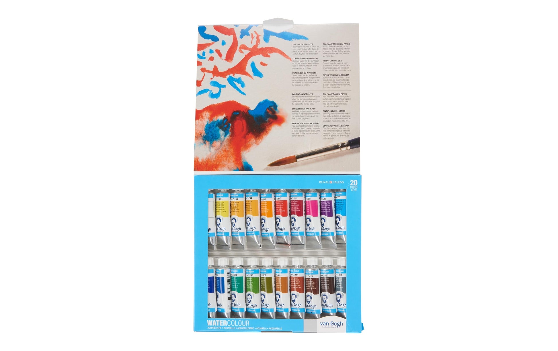 Van Gogh Aquarellfarben-Set – Multi, wasserbasiert
