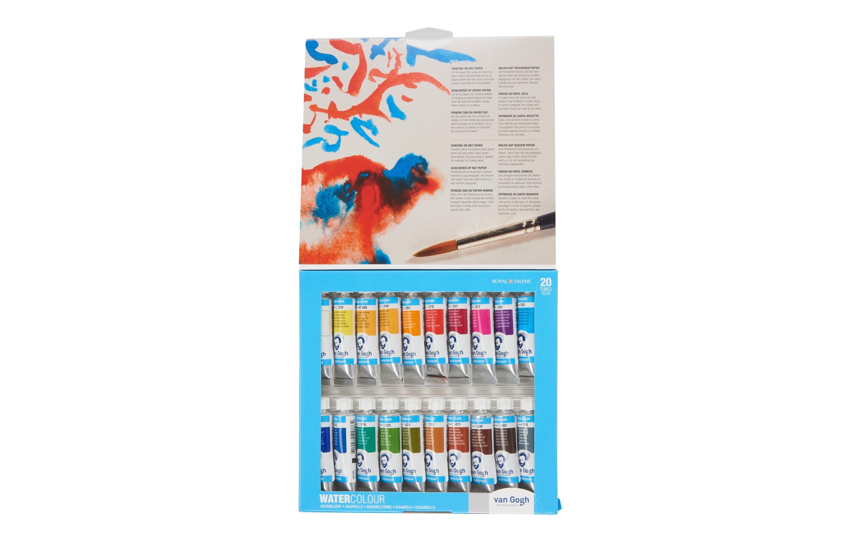Van Gogh Aquarellfarben-Set – Multi, wasserbasiert