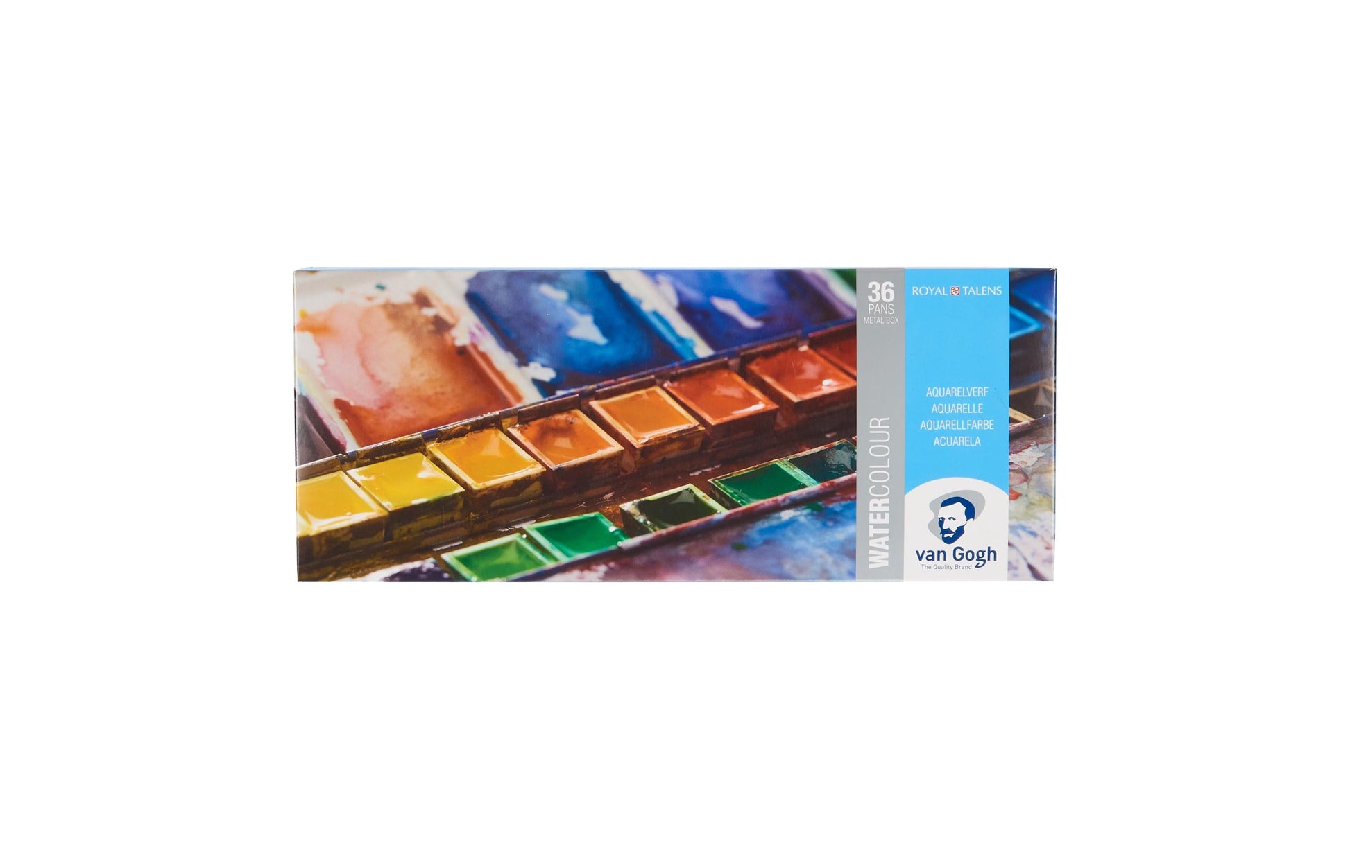 Van Gogh Aquarellfarbe – Set – 36 Farben, mit Pinsel