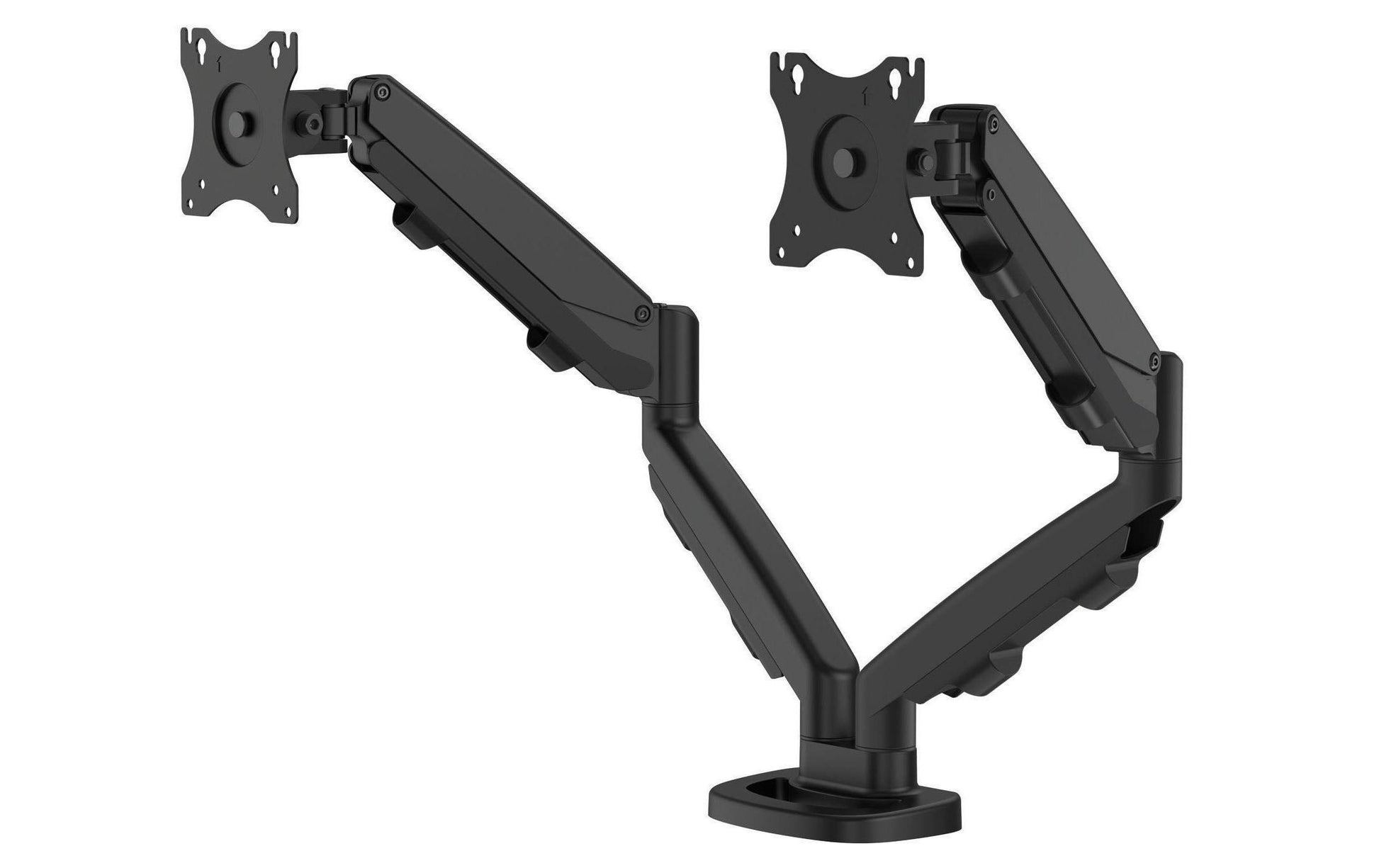 Fellowes Eppa – Monitorarm, Dual, bis 39", VESA 75 × 75/100 × 100 mm, 8 kg, höhenverstellbar, Gasfeder