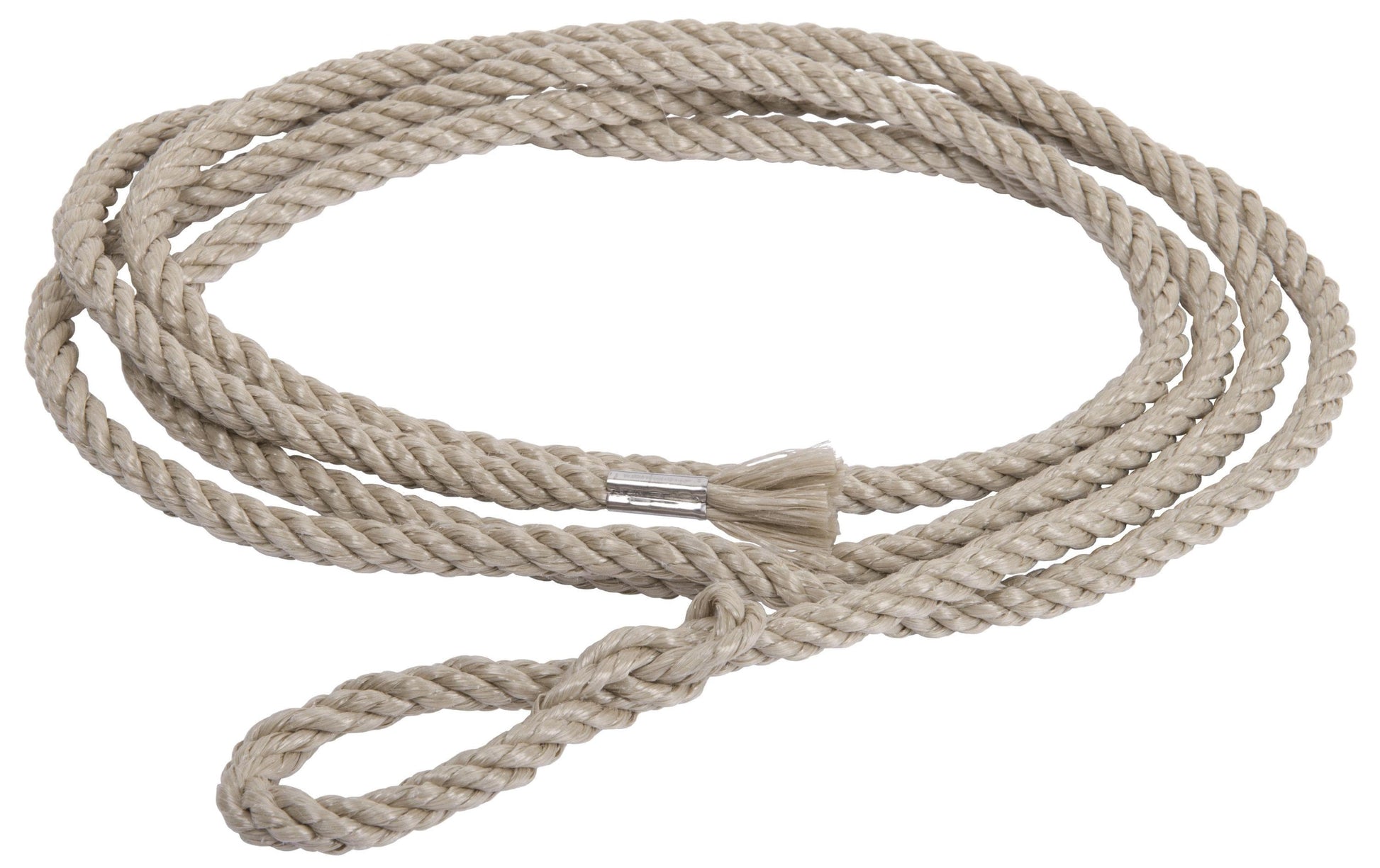 Meister Polypropylenkordel, beige Ø 8 mm × 2,4 m, mit Schlaufe, UV-beständig