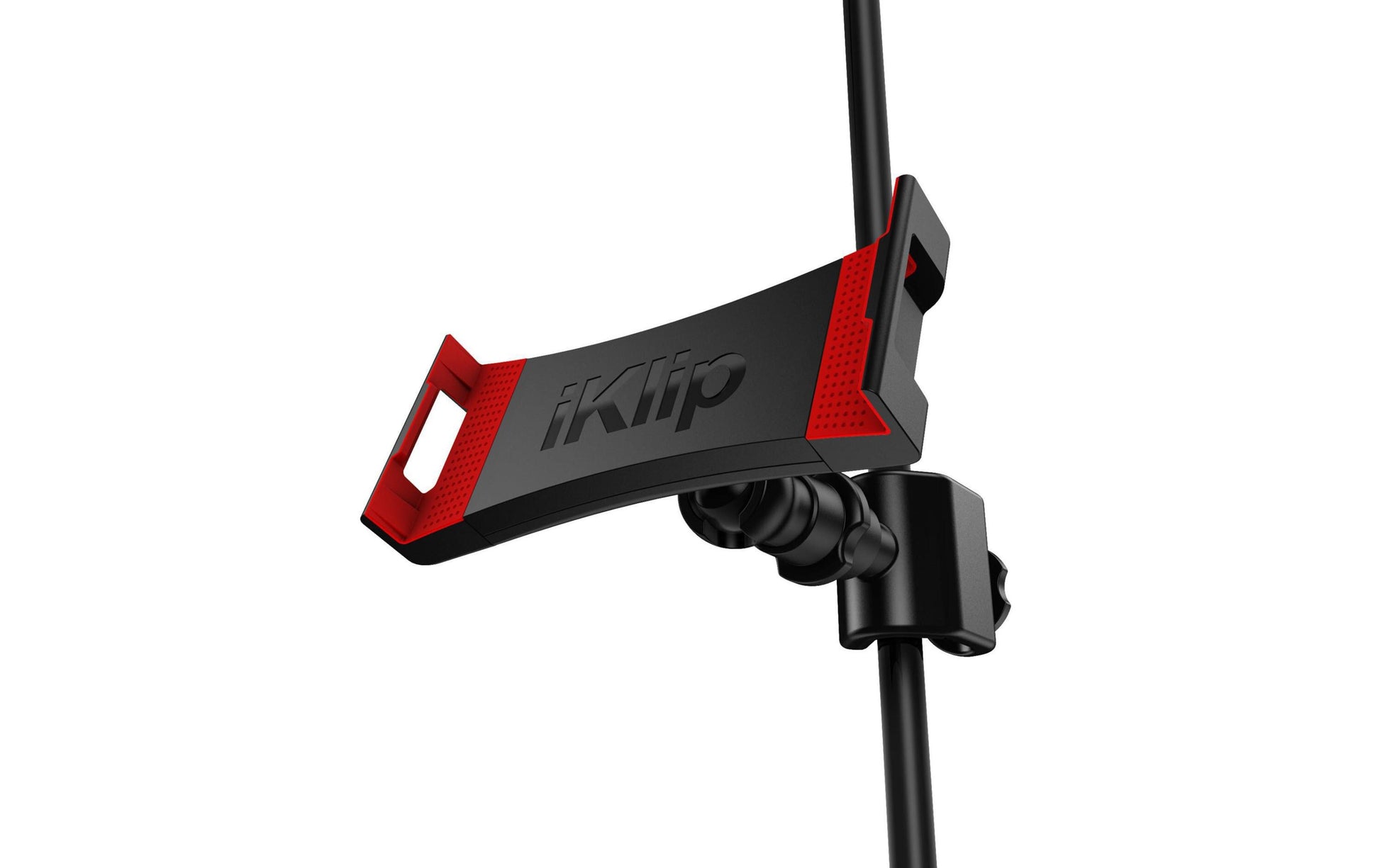 IK Multimedia Tablet-Arm (Tischklemme) für iPad (mini, Air, Pro) – bis 12,9", neigbar – Schwarz