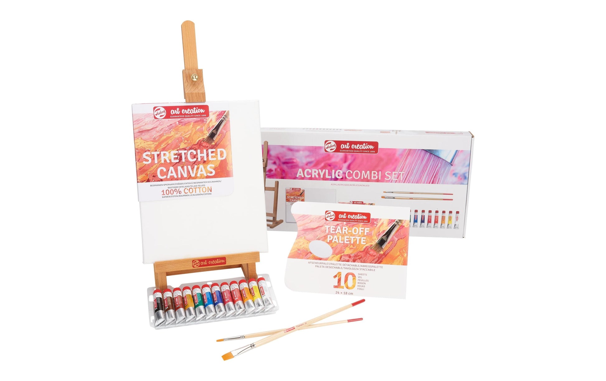 Talens Acrylfarbe – Set – 12 Farben, 12 × 12 ml