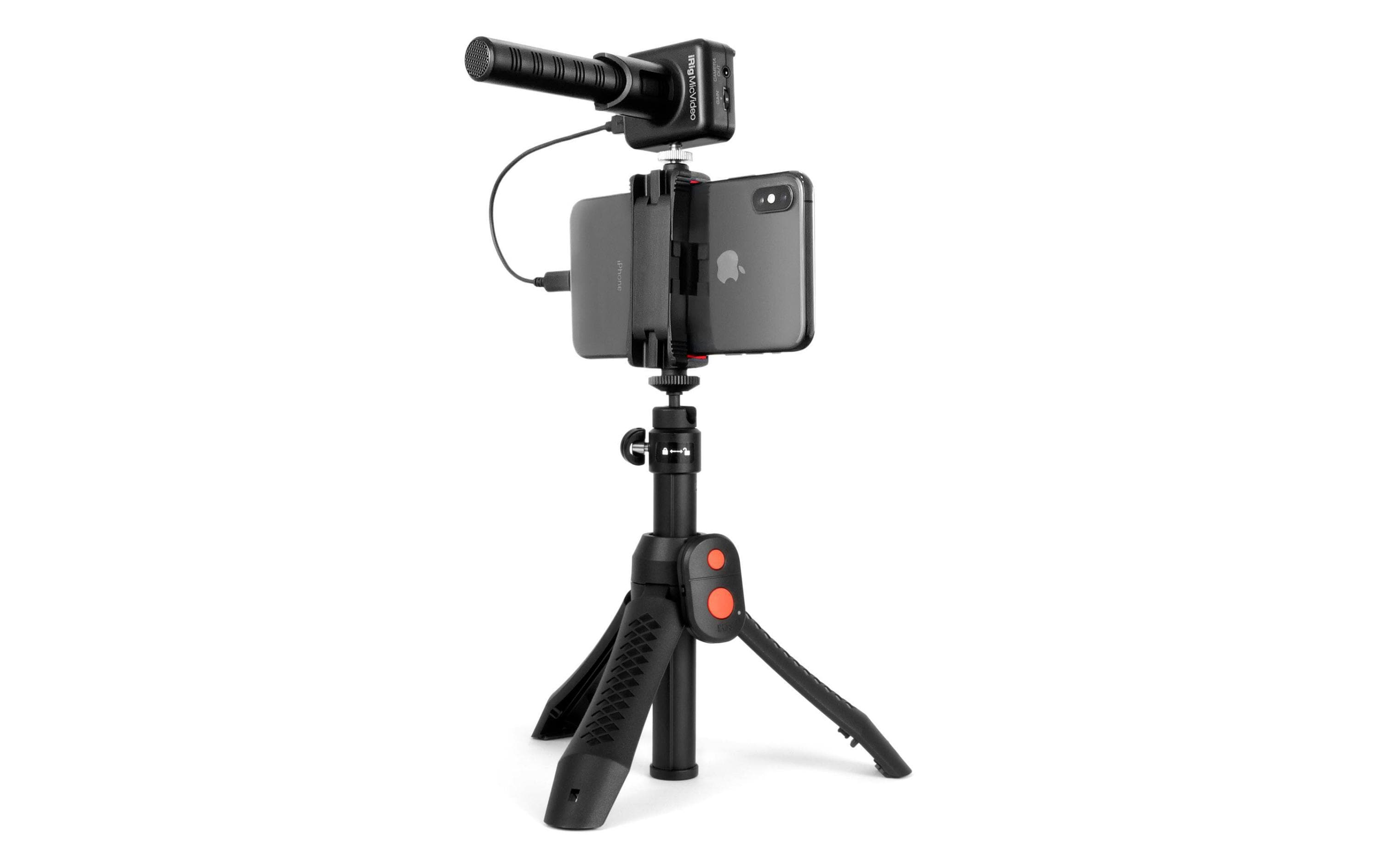 IK Multimedia iRig Mic Video – Lavalier-/Ansteckmikrofon, USB, Superniere, Kondensator, Video, Schwarz