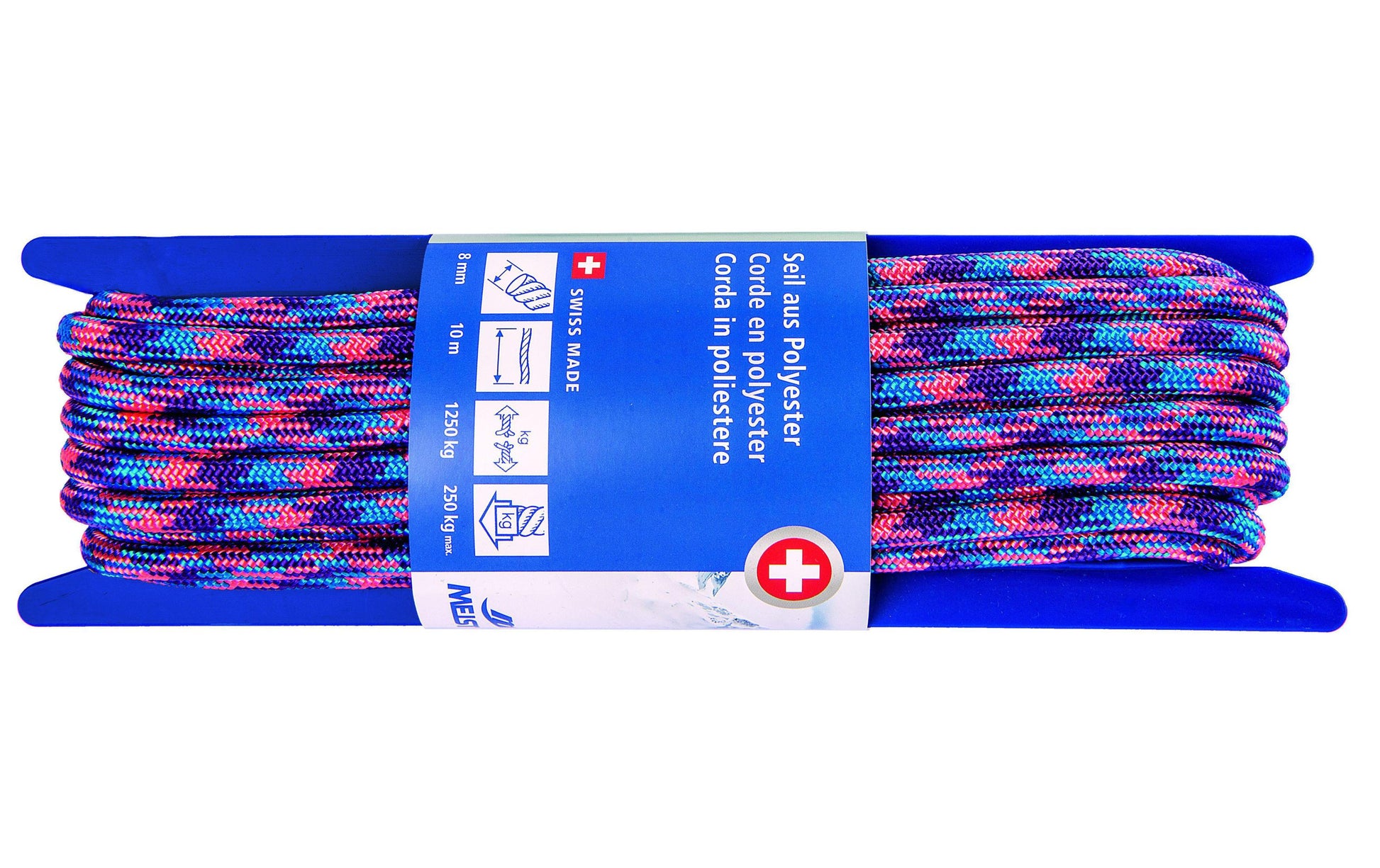 Meister & Cie Seil (PES) – Ø 8 mm × 10 m, Pink, 250 kg