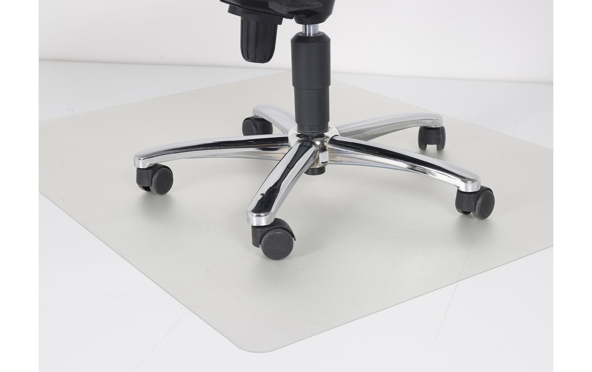 Siltex Bodenschutzmatte für Hartböden – 70 × 120 cm, transparent, Polycarbonat